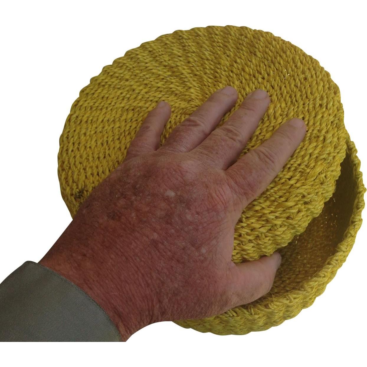 Cesta de Tortilla Amarilla Hecha a Mano Green Breeze