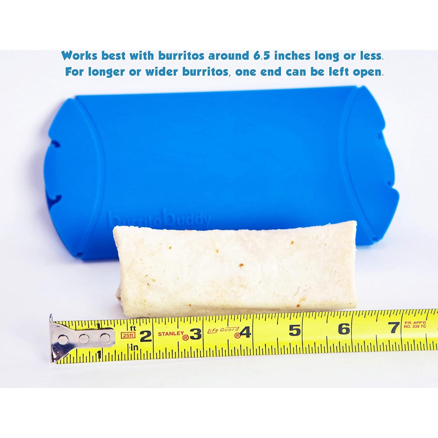 Calentador de Burritos Burrito Buddy - Silicona Libre BPA - 2 Piezas