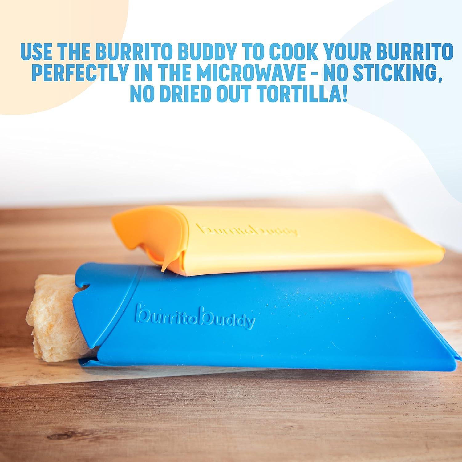 Calentador de Burritos Burrito Buddy - Silicona Libre BPA - 2 Piezas