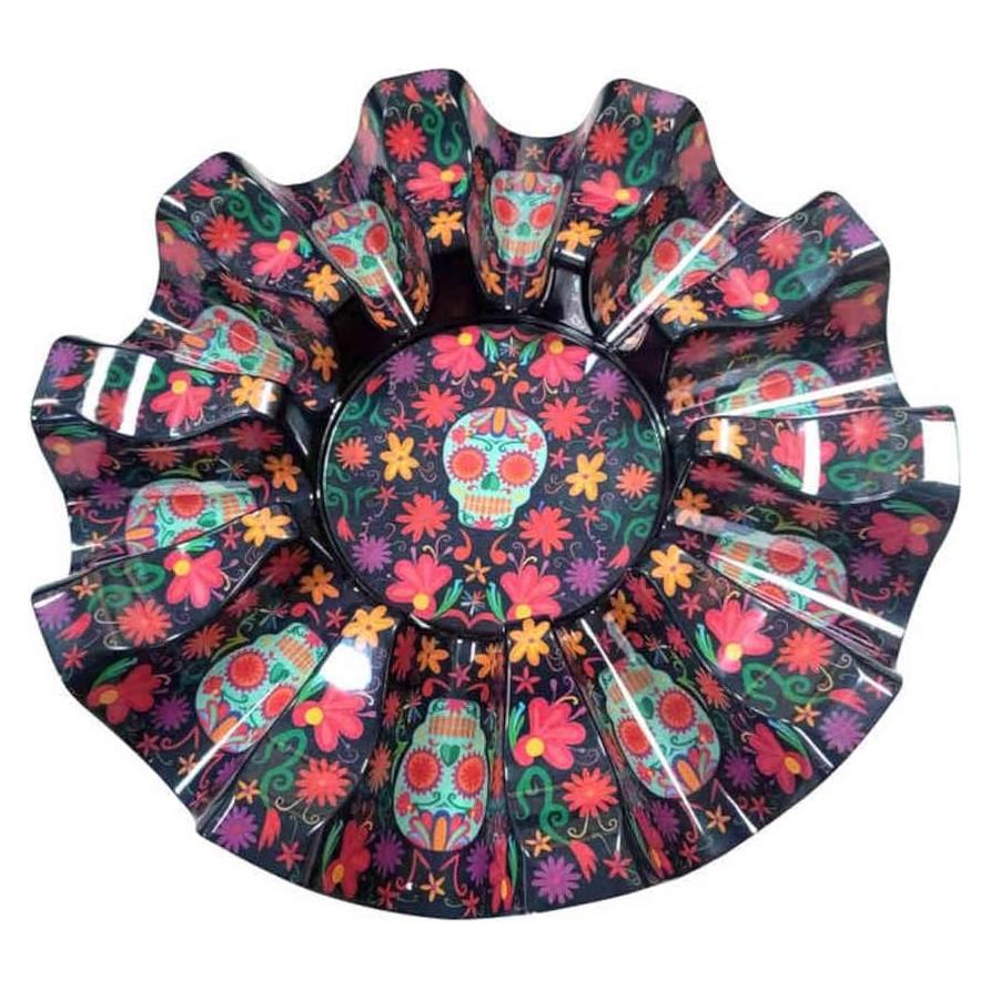 Bandeja de Tacos Prepara Día de los Muertos 40x28cm