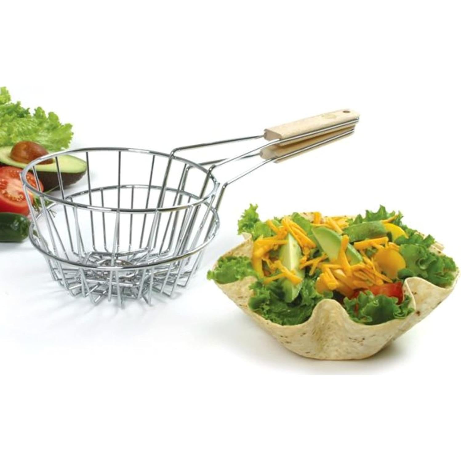 Canasta de Freír Tortillas Norpro 15.88 cm Acero Gris