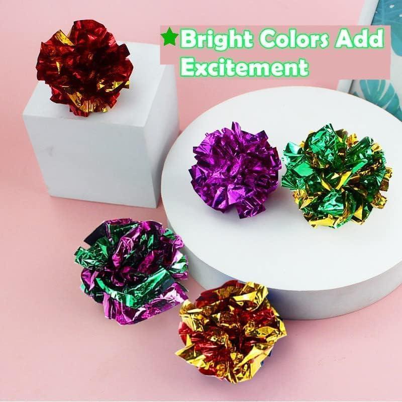 Pelotas de Juguete Arrugadas para Gatos PETFAVORITES 6 Pzas