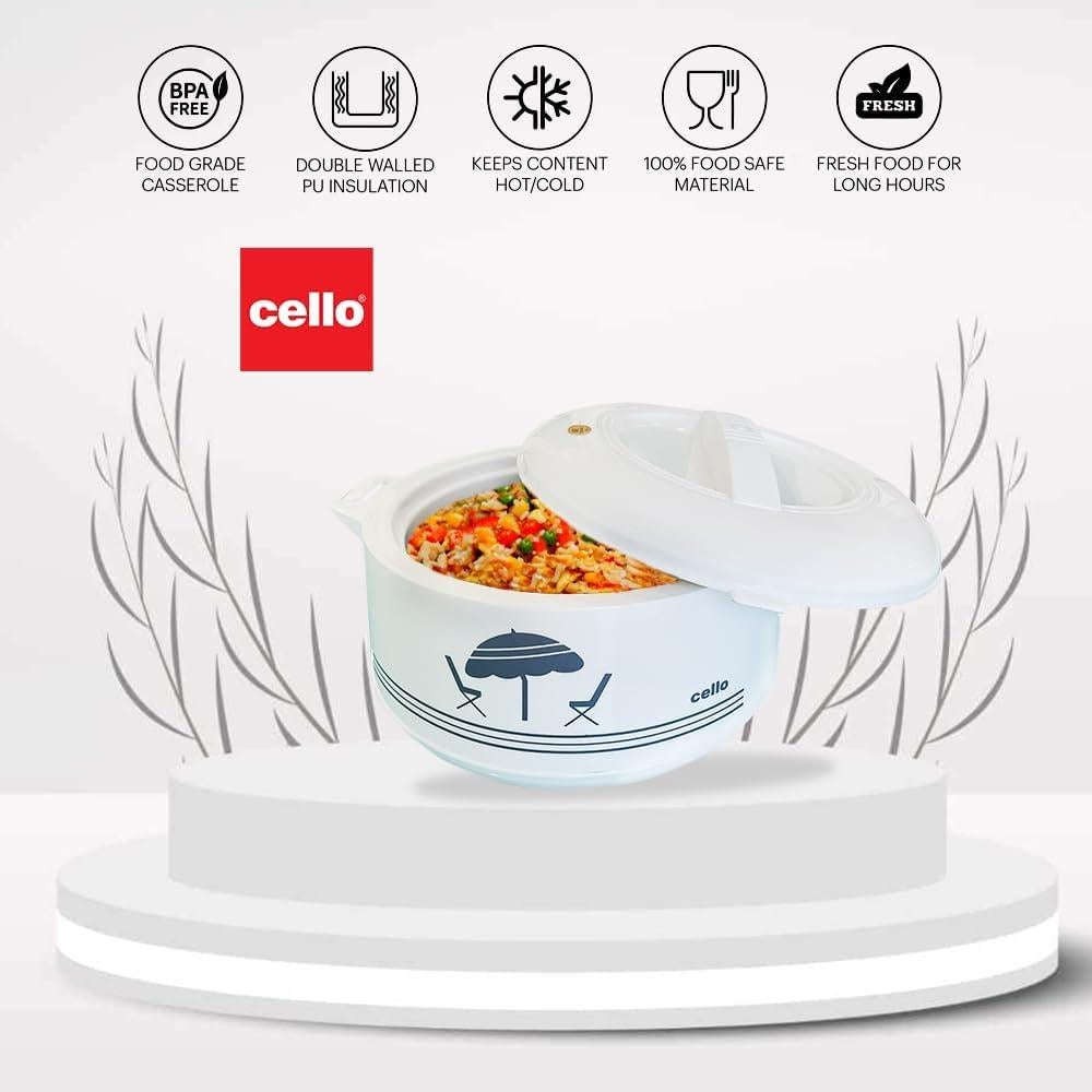 Cazuela Aislada Cello Chef 2500 Deluxe 2300 ml Acero Inoxidable