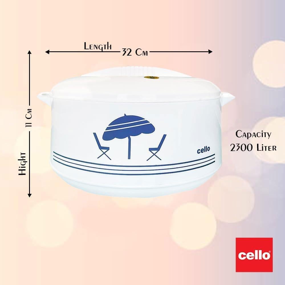 Cazuela Aislada Cello Chef 2500 Deluxe 2300 ml Acero Inoxidable