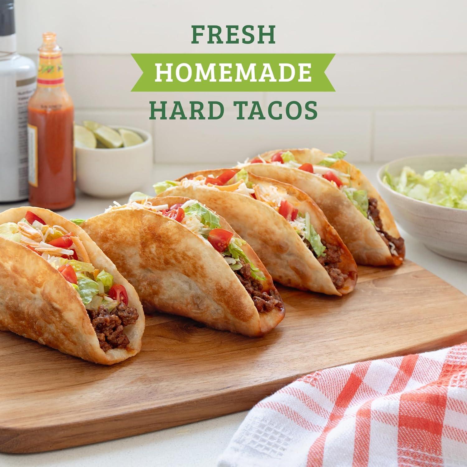 Molde de Conchas de Taco Chef Tacos - Set de 2, Acero Inoxidable