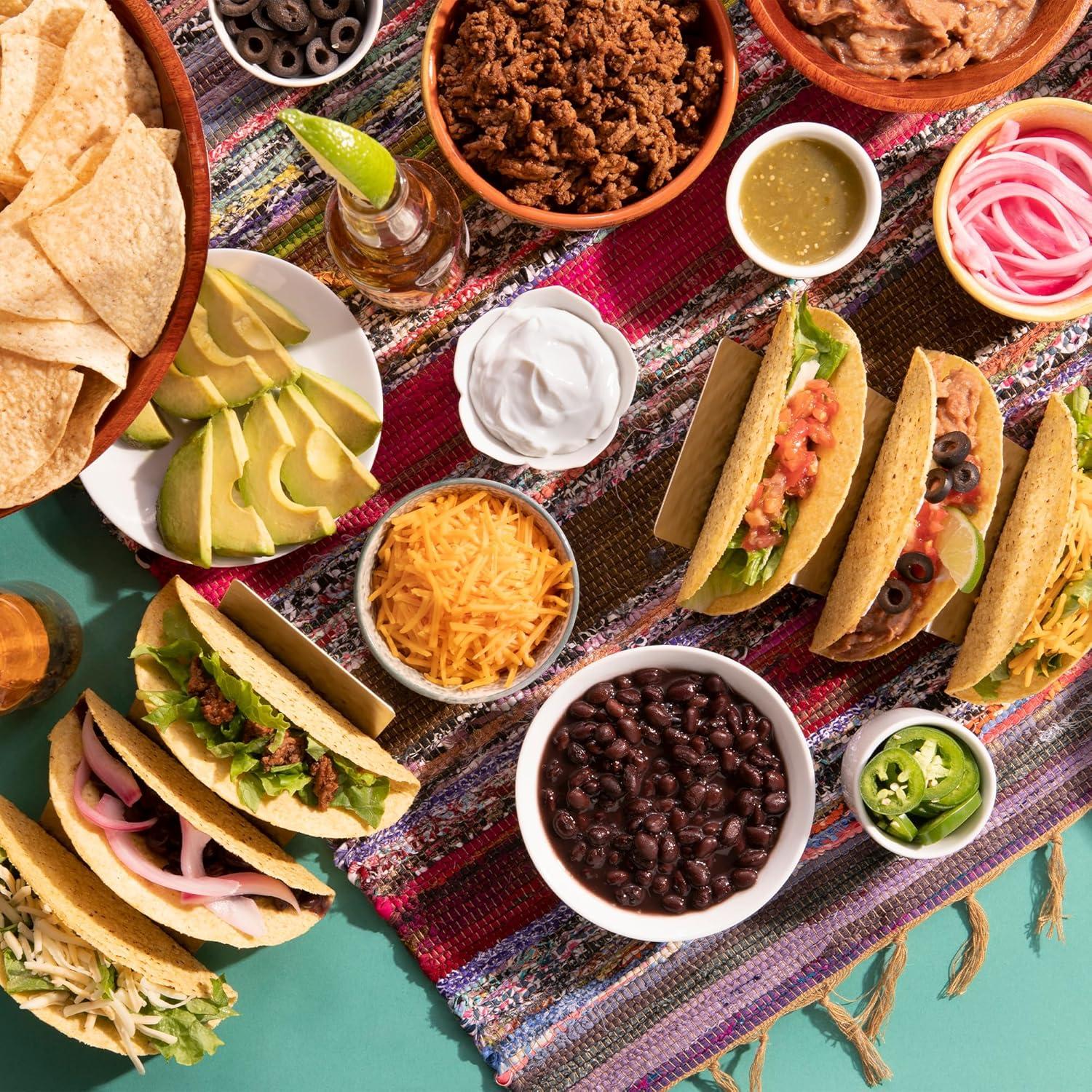 Molde de Conchas de Taco Chef Tacos - Set de 2, Acero Inoxidable