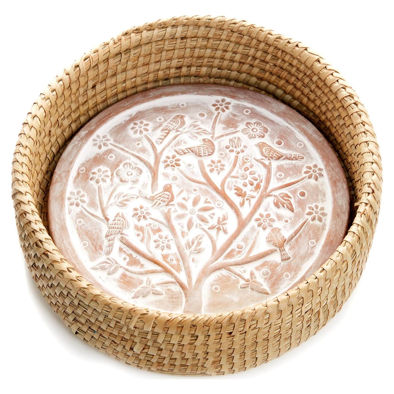 Cesta de Pan Redonda Better World Bio con Calentador de Terracota