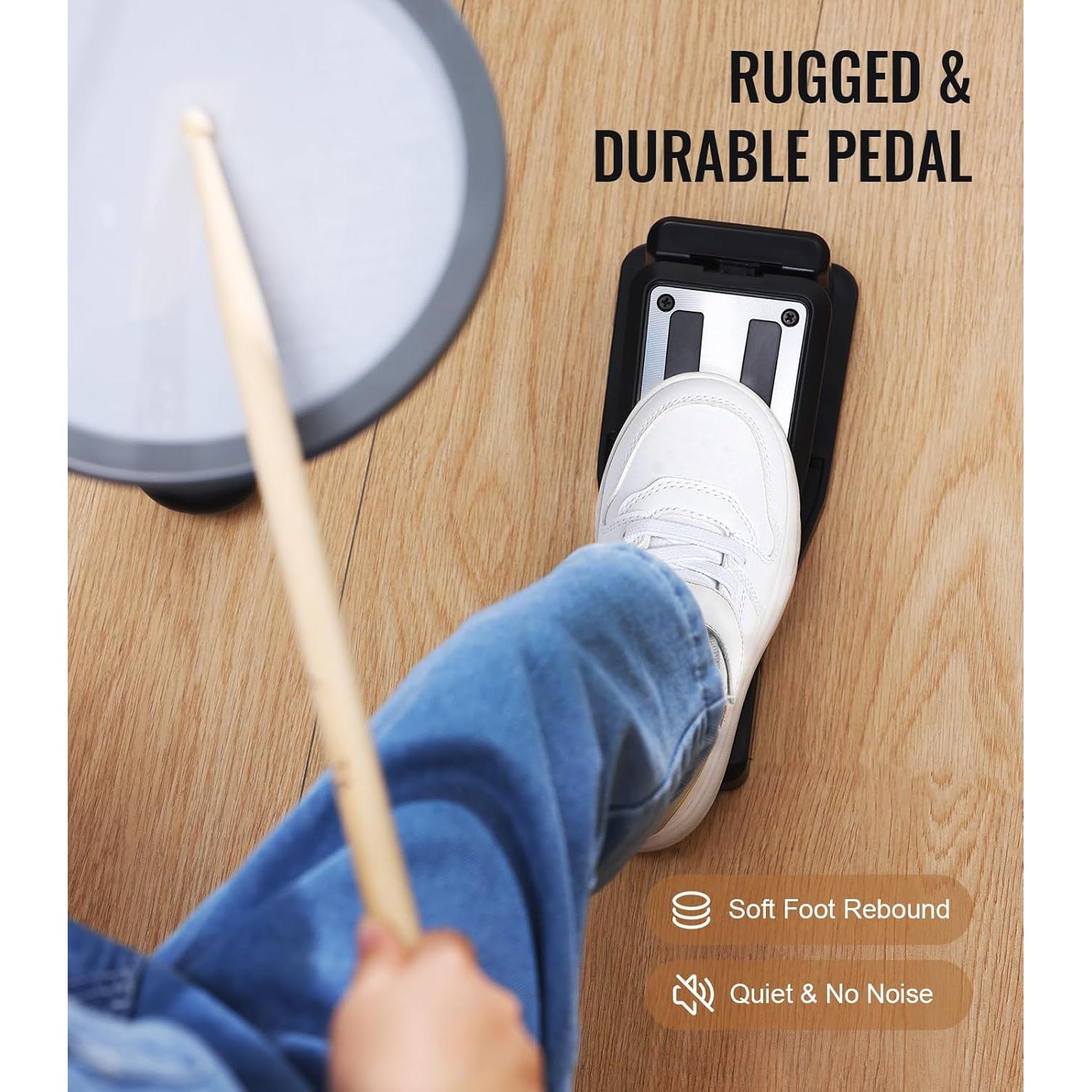 Batería Eléctrica HAMPBACK MK-0 7" Pads Malla 68 Sonidos