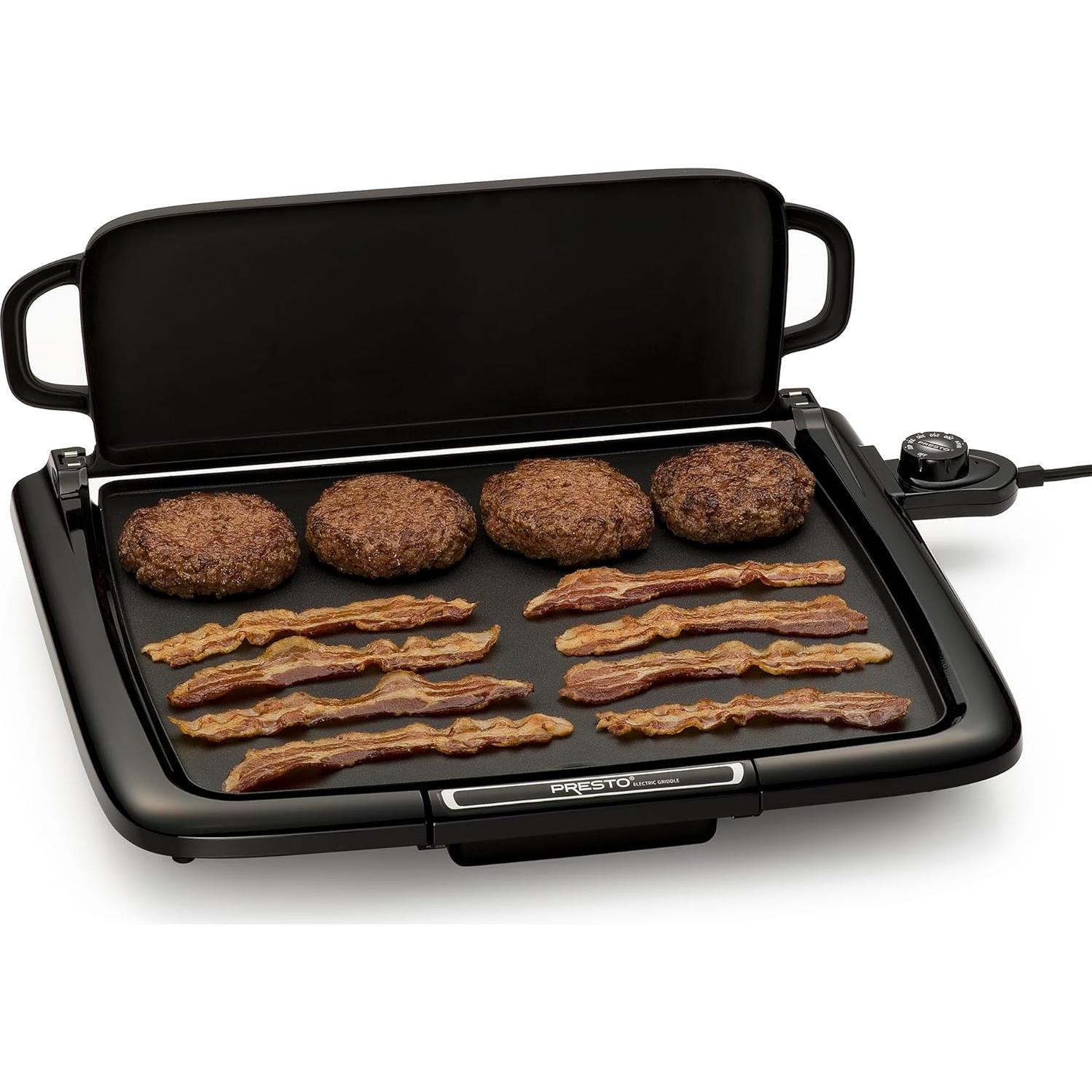 Placa Eléctrica de Contacto Presto 07023 XL 35.5x38.1cm