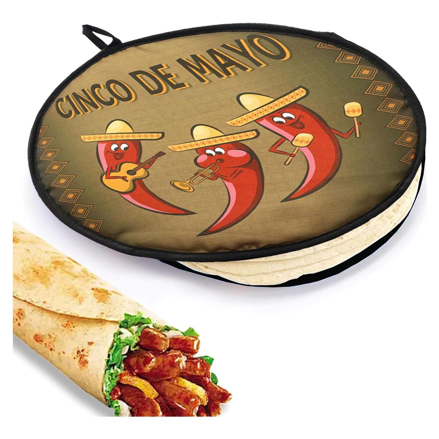 Calentador de Tortillas Aislado L7HWDP Marrón 30.48 cm