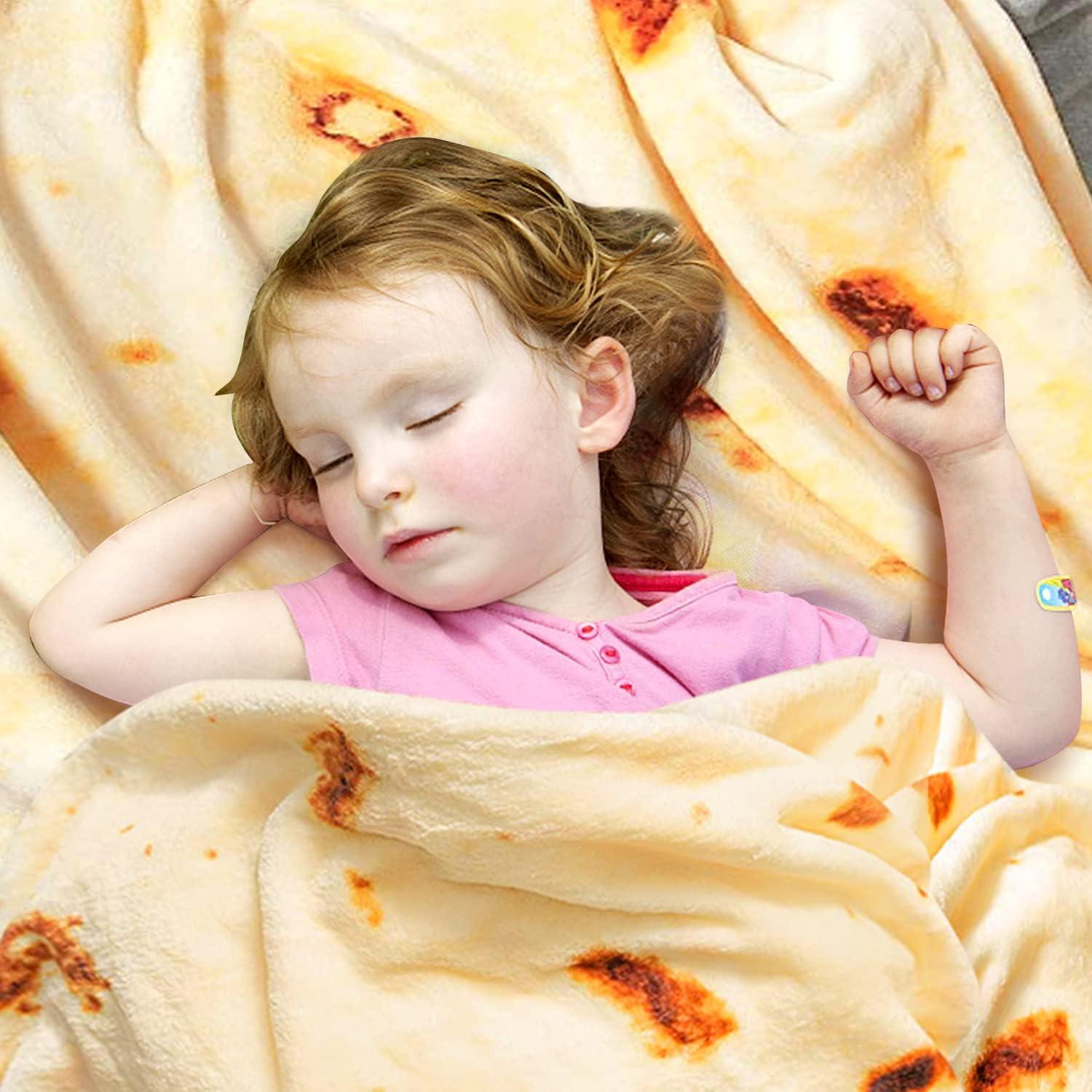 Manta Tortilla Burritos 2.0 Hommtina 160 cm Suave Franela