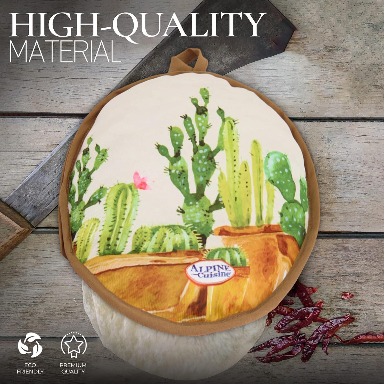 Calentador de Tortillas Alpine Cuisine 25 cm Aislado 2 Piezas