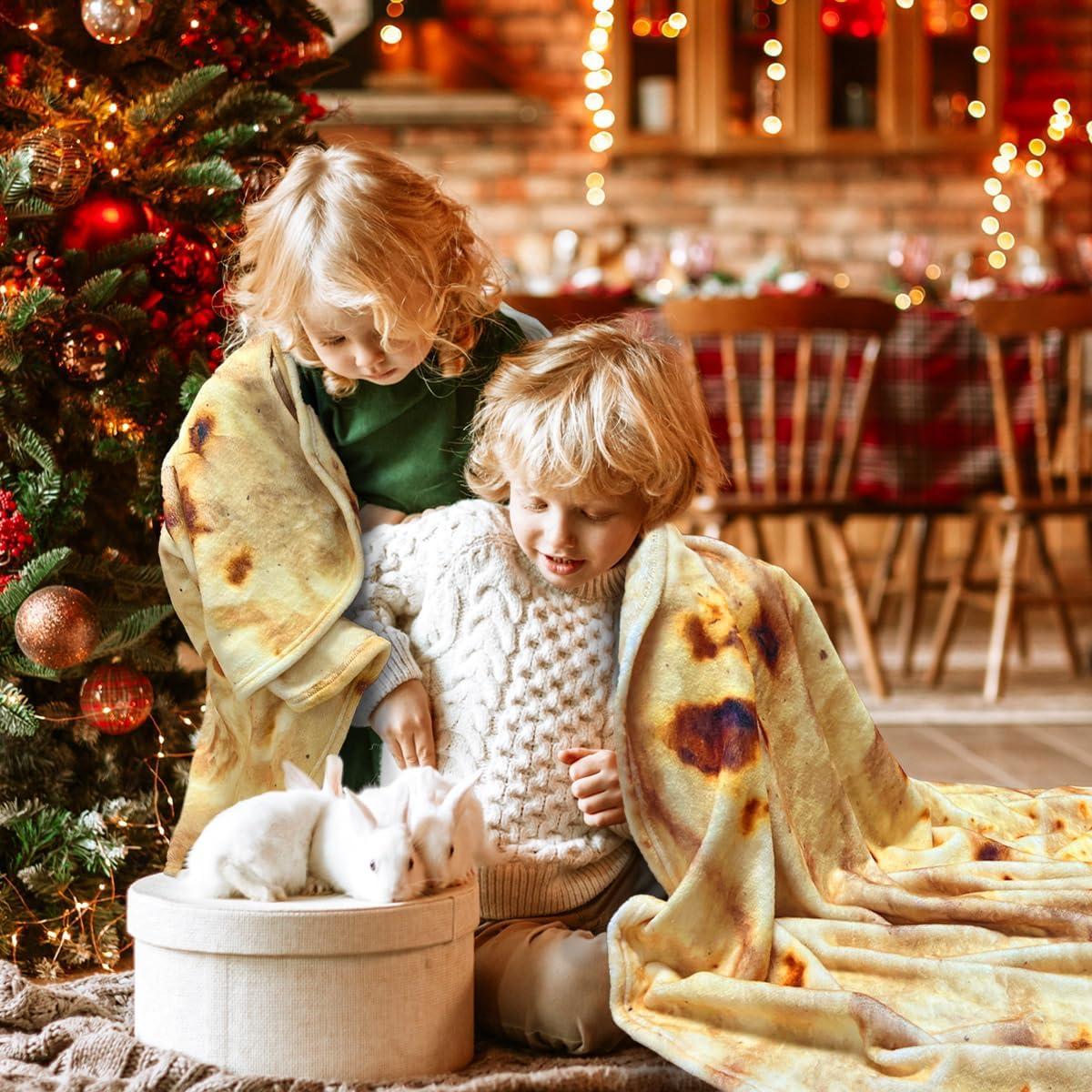 Manta de Tortilla Doble Cara Moonysweet 152 cm Franela Suave