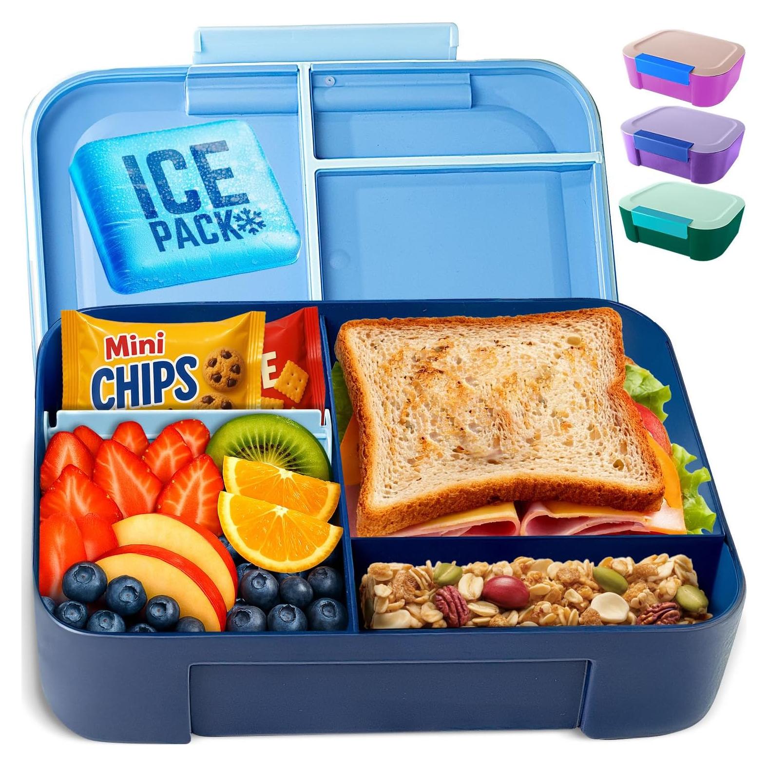 Caja de Almuerzo KARRICO 3 Compartimentos a Prueba de Fugas