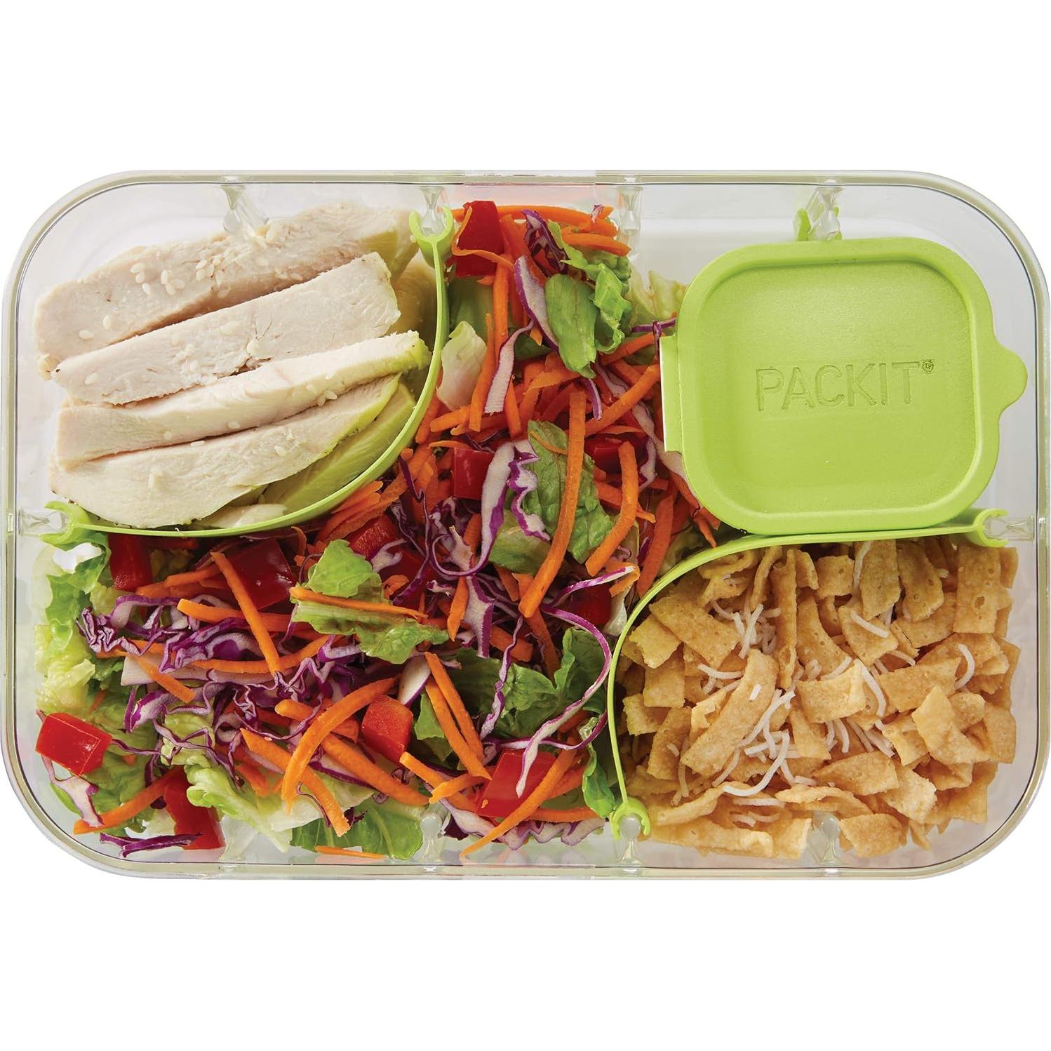 Contenedor de Almacenamiento Flex Bento PackIt 1.6L Lima Punch