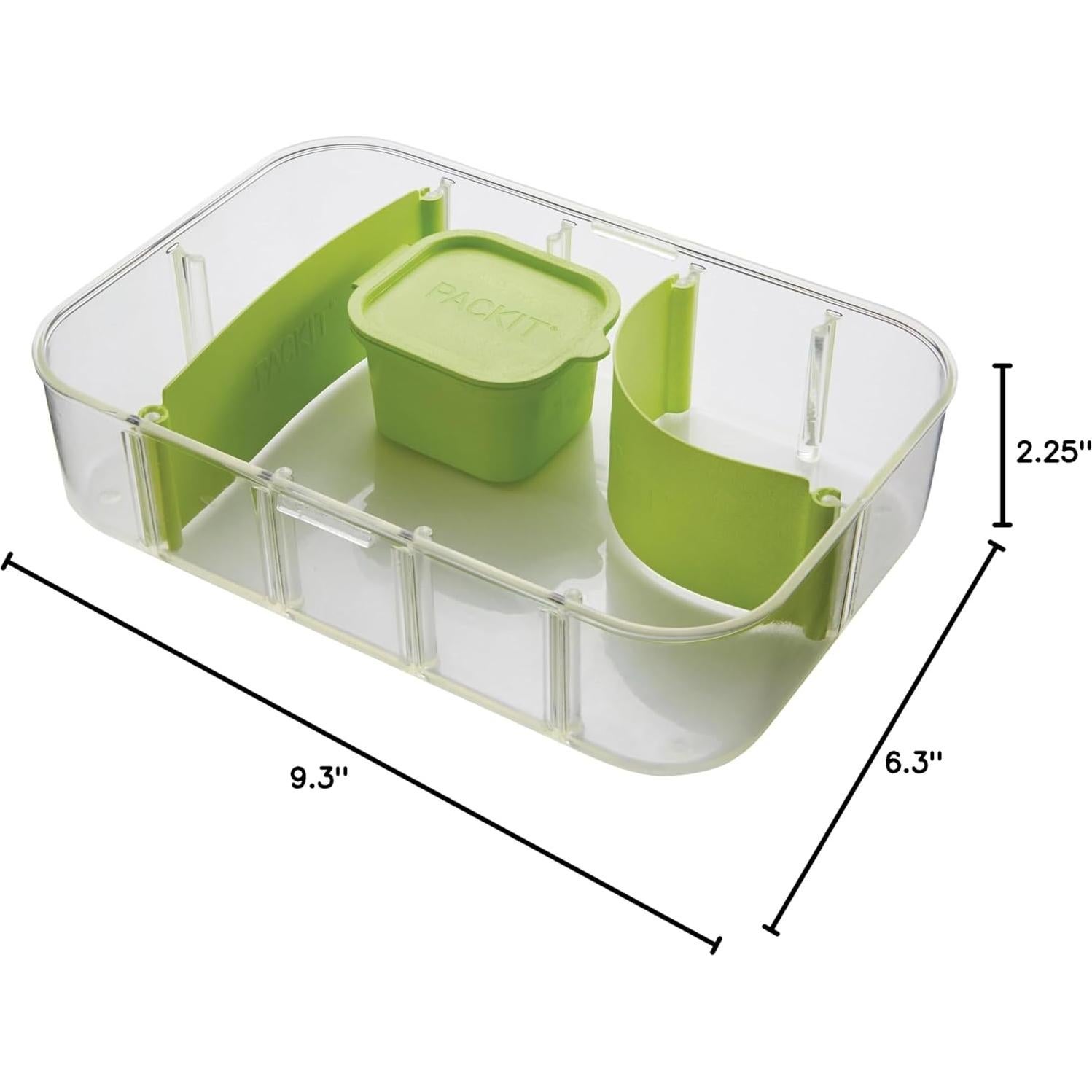 Contenedor de Almacenamiento Flex Bento PackIt 1.6L Lima Punch