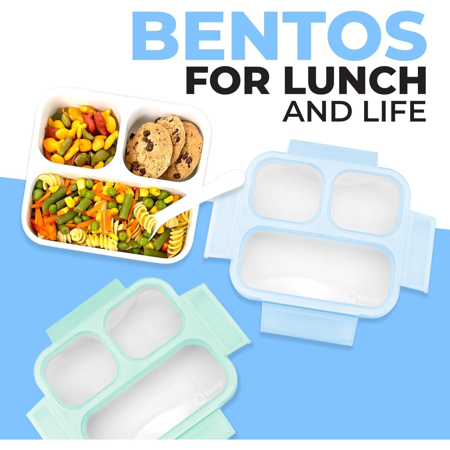 Caja Bento Mediana Kinsho a Prueba de Fugas 1000ml Niños