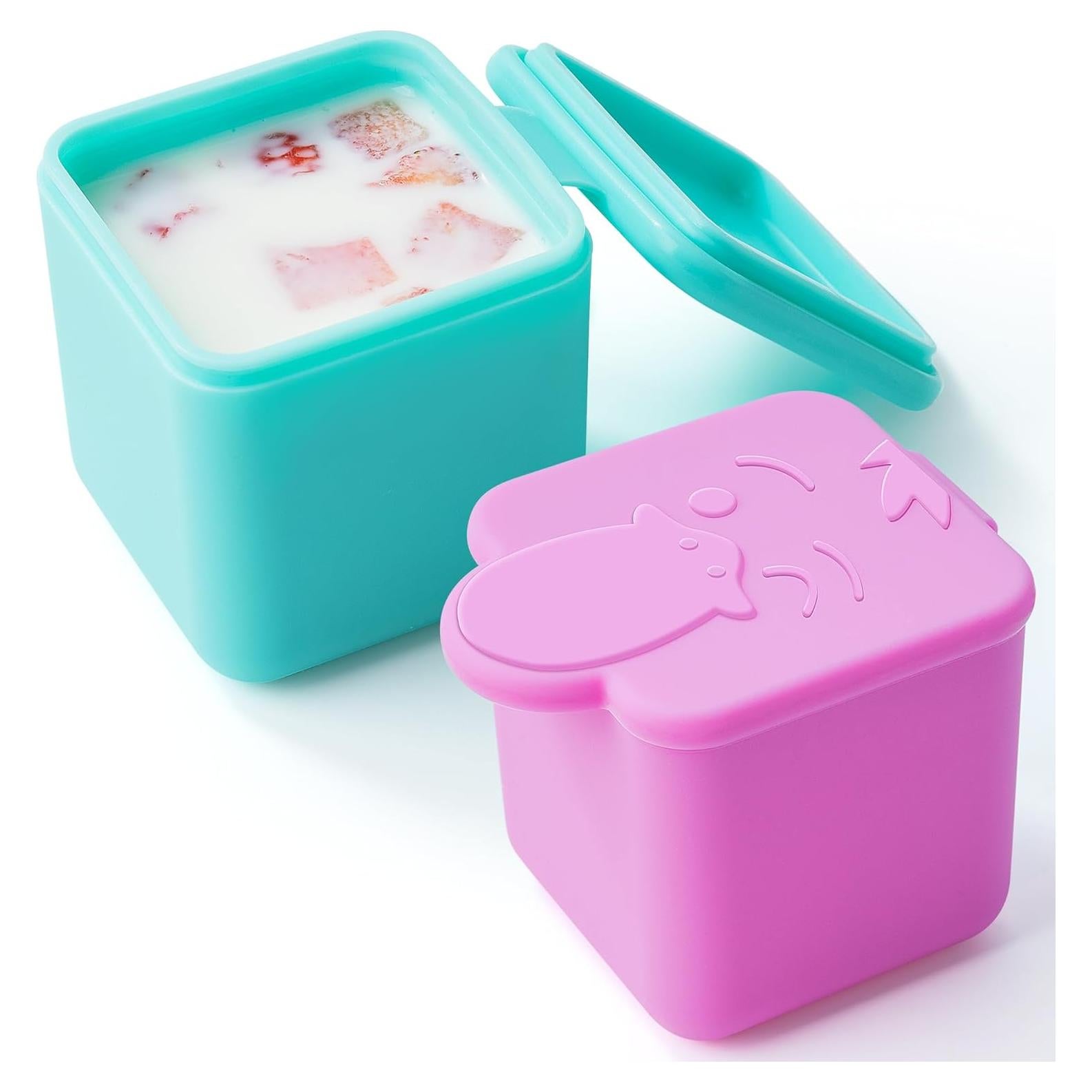 Contenedores de Dip Homotte 4oz Silicona a Prueba de Fugas