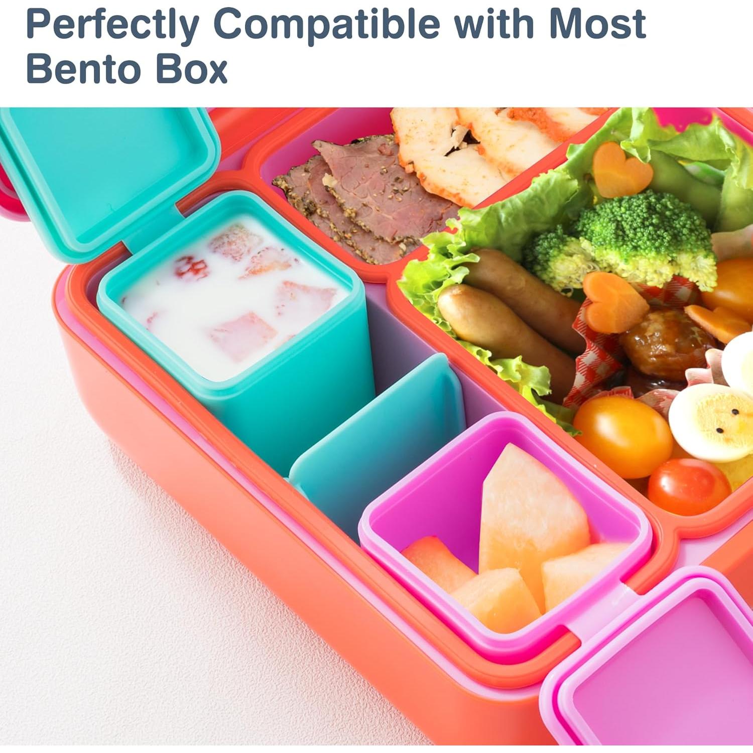 Contenedores de Dip Homotte 4oz Silicona a Prueba de Fugas