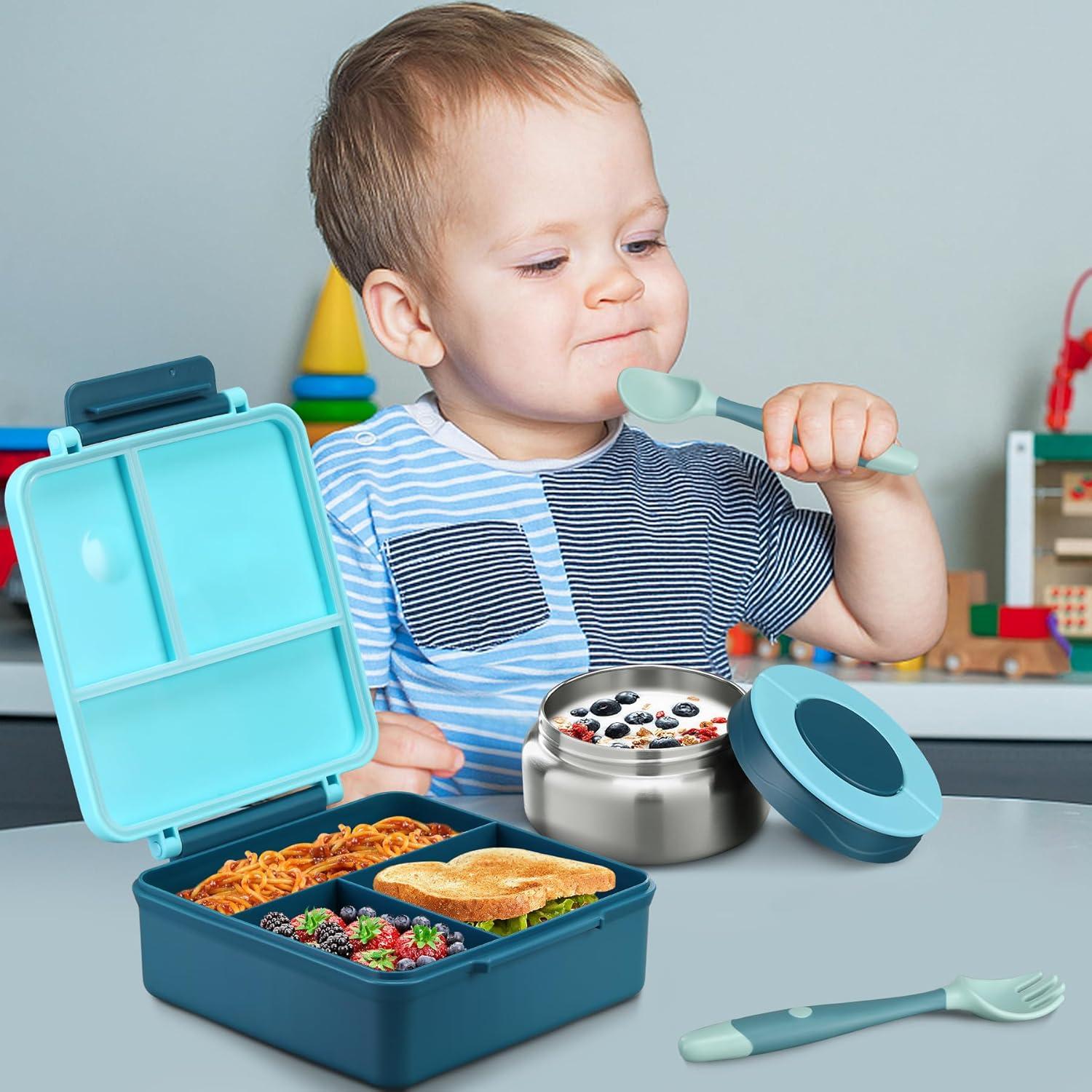 Caja de Almuerzo Bento ItsLife 54oz con Termo 240ml Azul