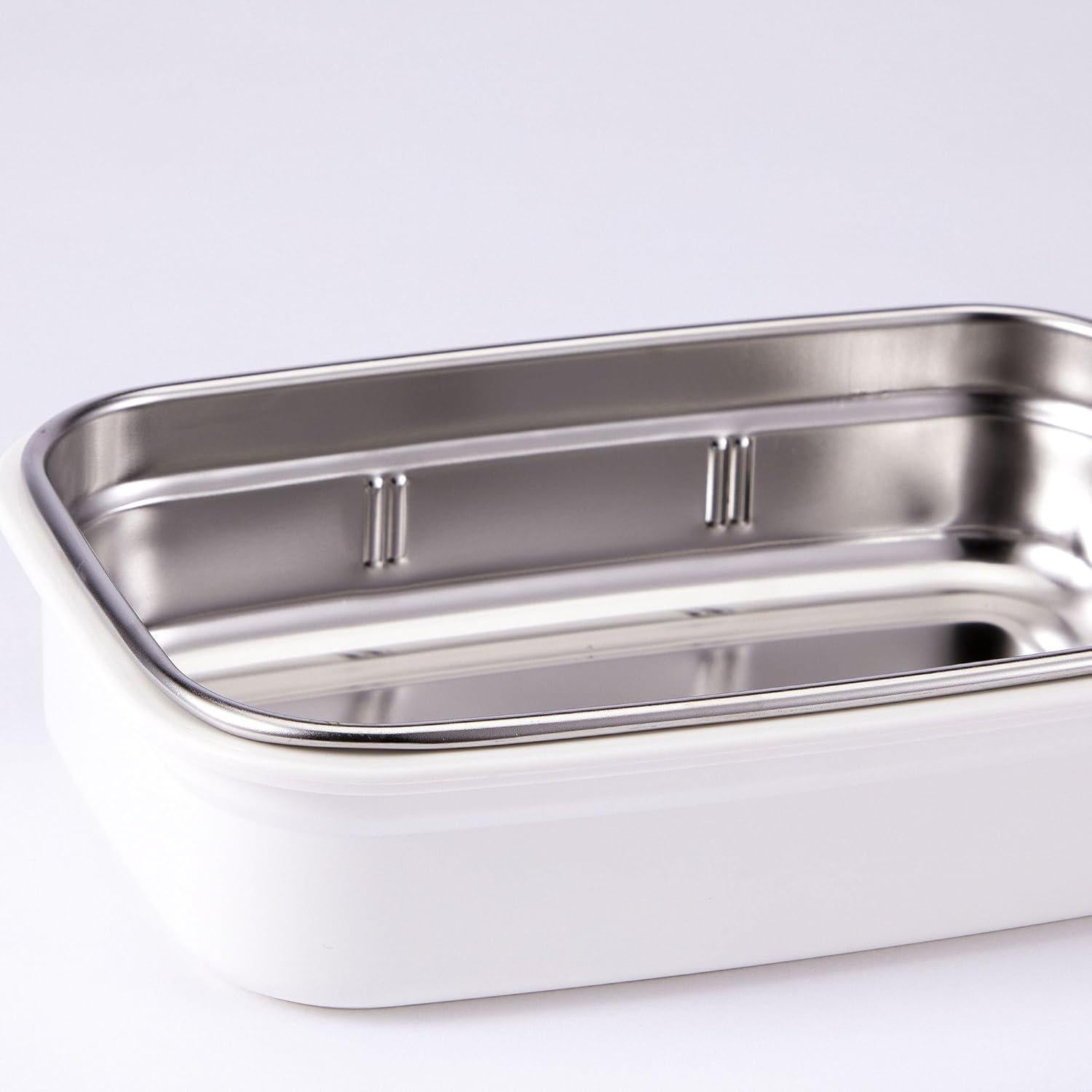 Caja Bento Dividida Innobaby de Acero Inoxidable 532 ml Aqua