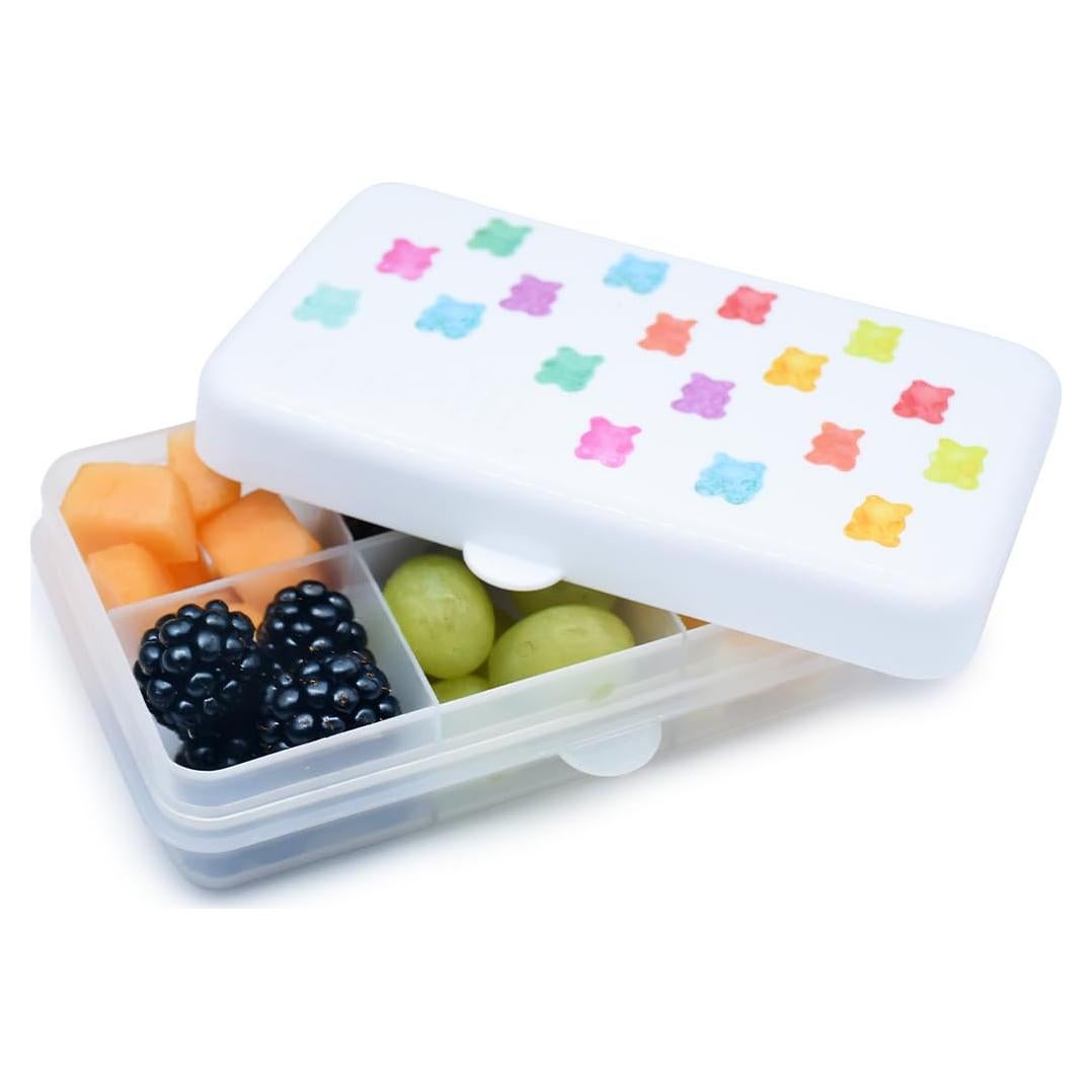 Contenedor de Snacks Melii Mini Snackle Box 6 Compartimentos