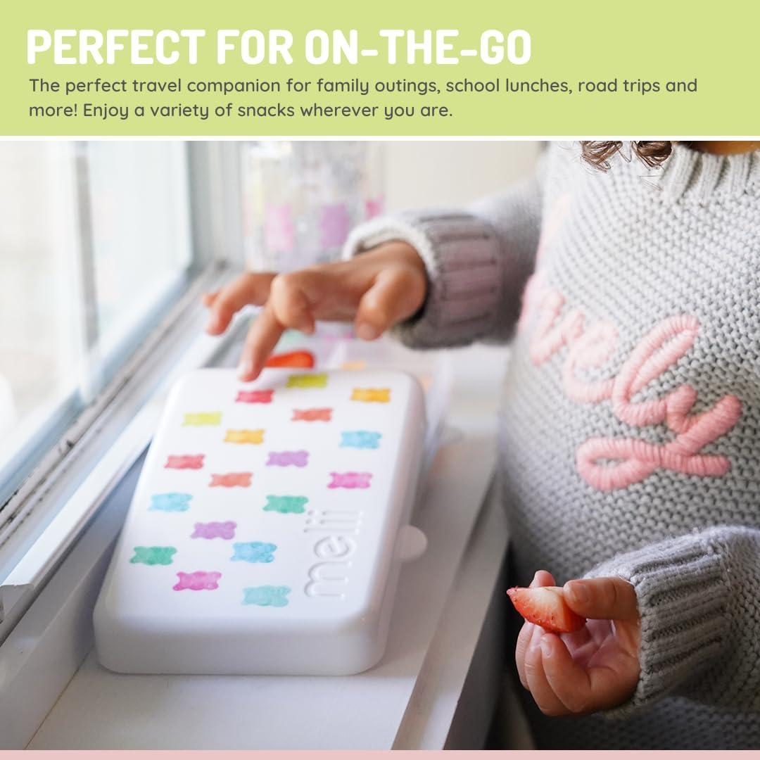 Contenedor de Snacks Melii Mini Snackle Box 6 Compartimentos