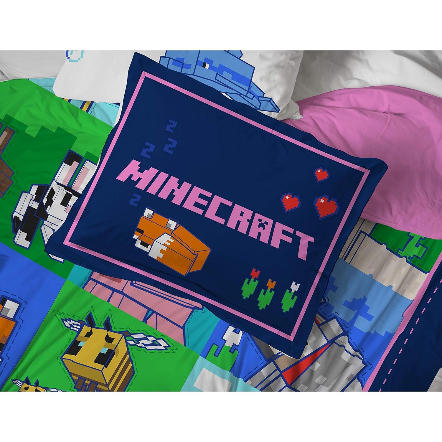 Juego de Cama Completo Jay Franco Minecraft 7 Piezas