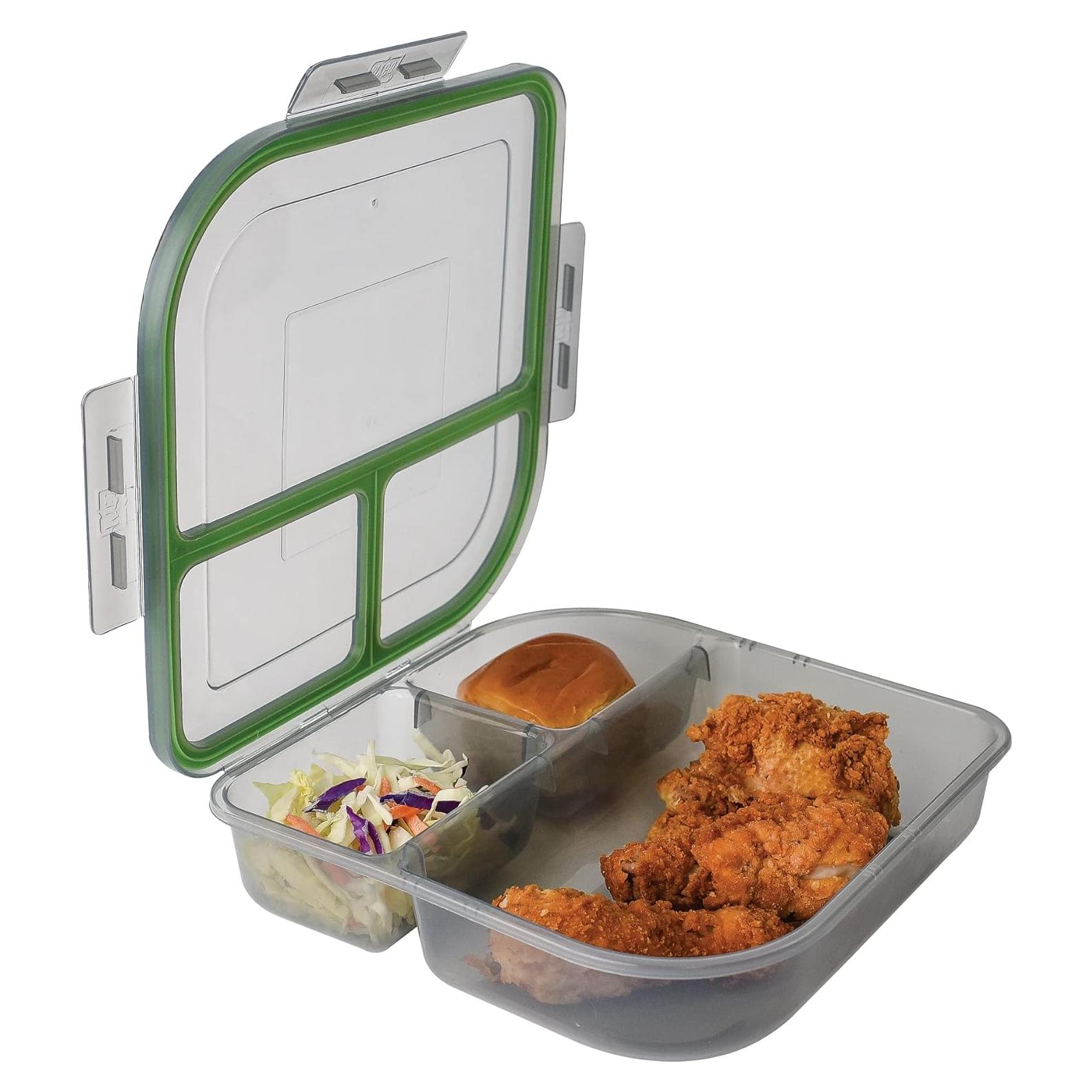 Contenedor de Comida MyGo 3 Compartimentos Grande 2.13L