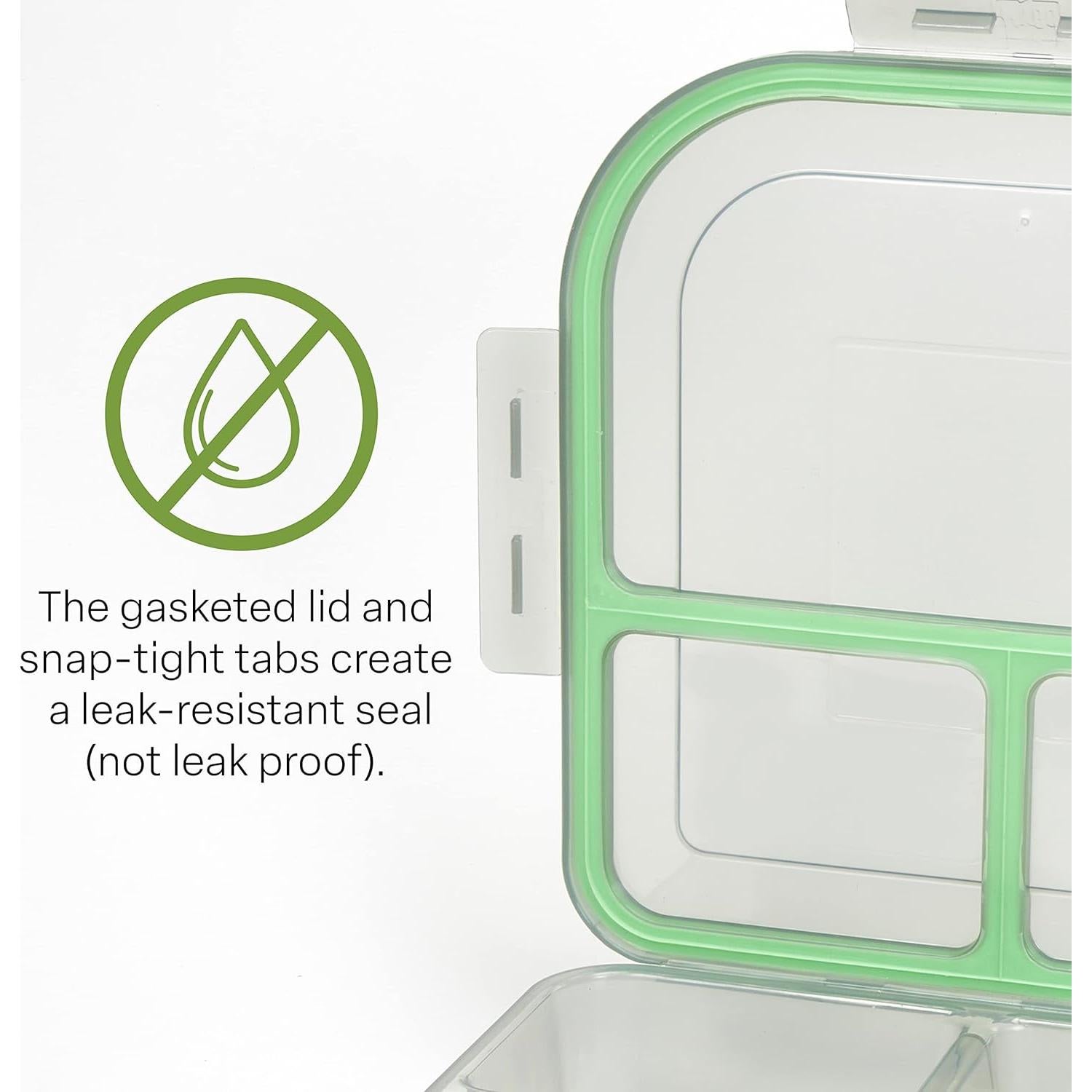 Contenedor de Comida MyGo 3 Compartimentos Grande 2.13L