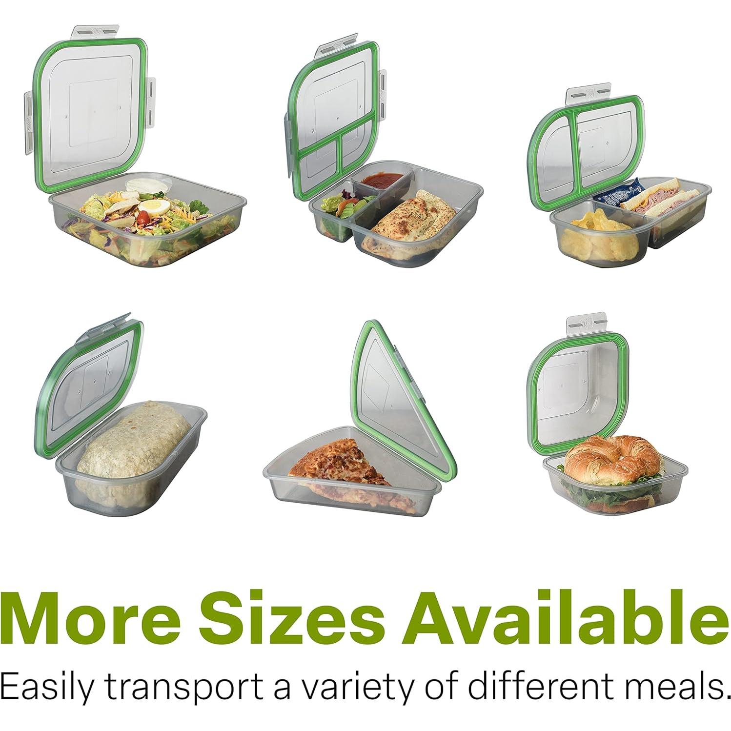 Contenedor de Comida MyGo 3 Compartimentos Grande 2.13L