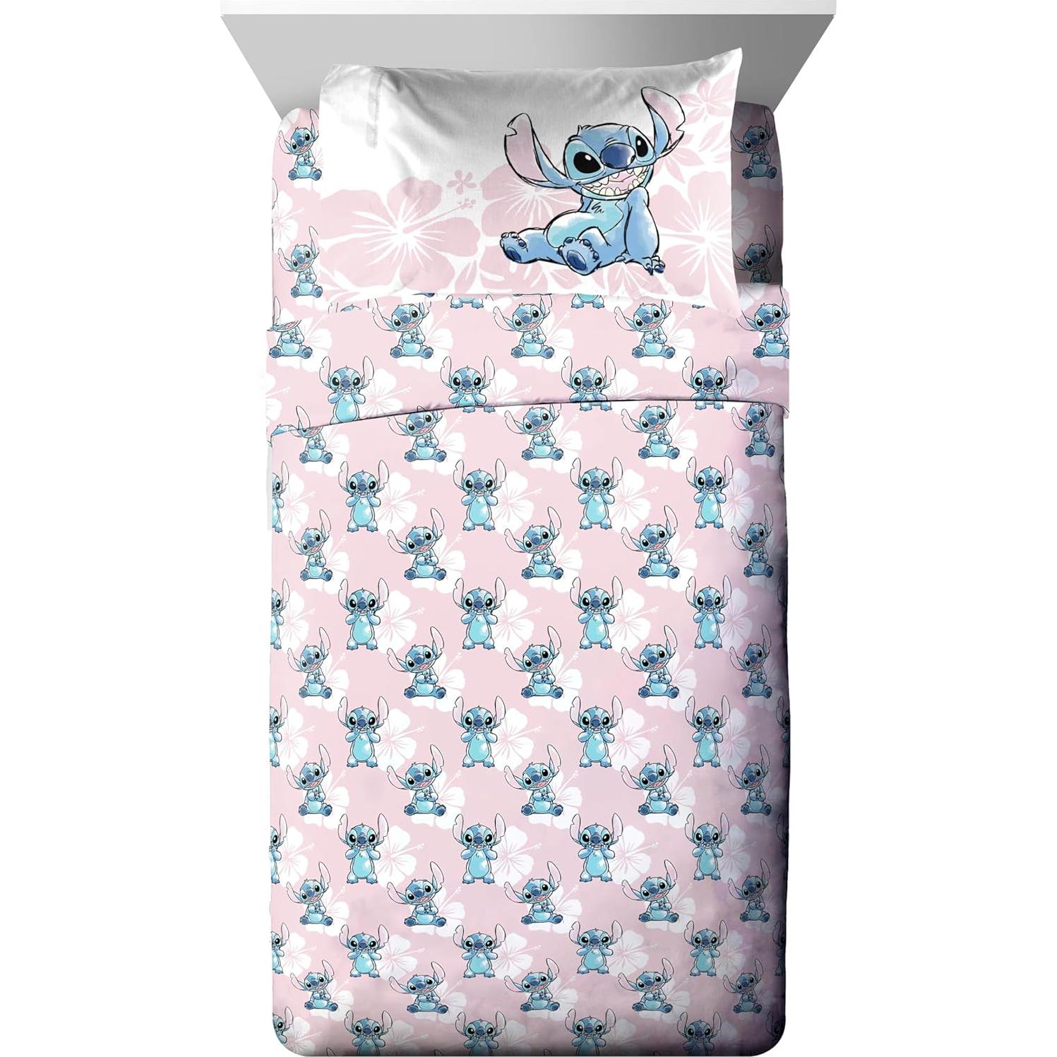 Juego de Edredón Twin Disney Lilo & Stitch 5 Piezas