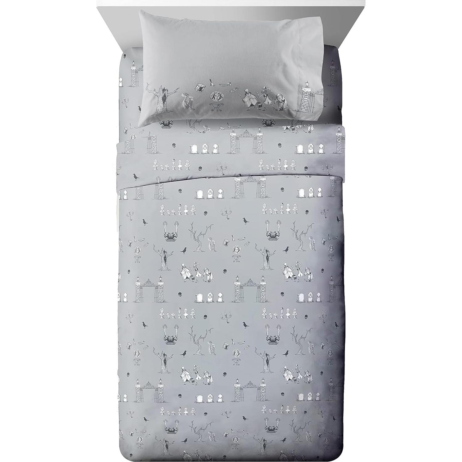 Juego de Cama Twin Disney Haunted Mansion 5 Piezas