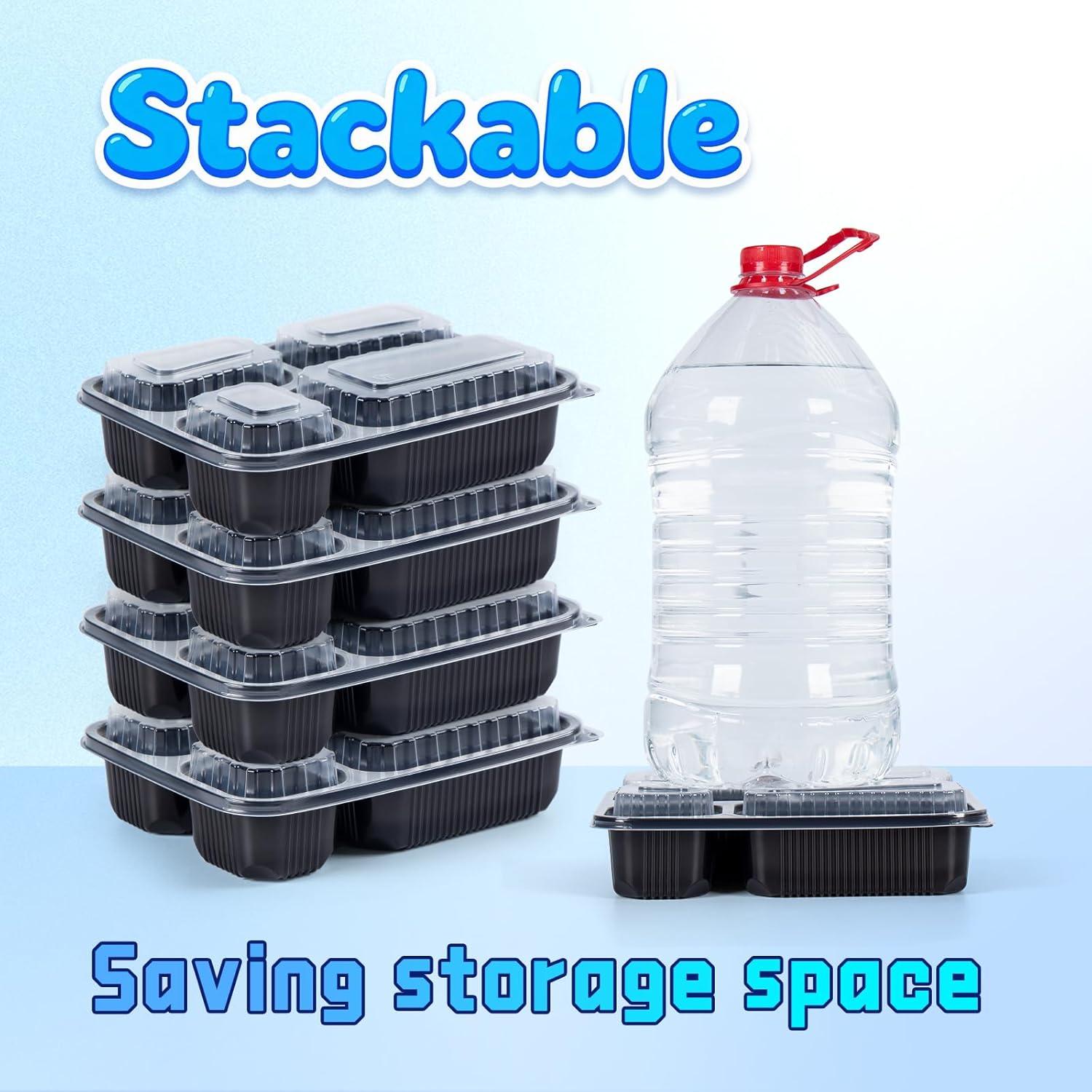 Contenedores para Llevar YANGRUI 34oz 40 Piezas A Prueba de Fugas