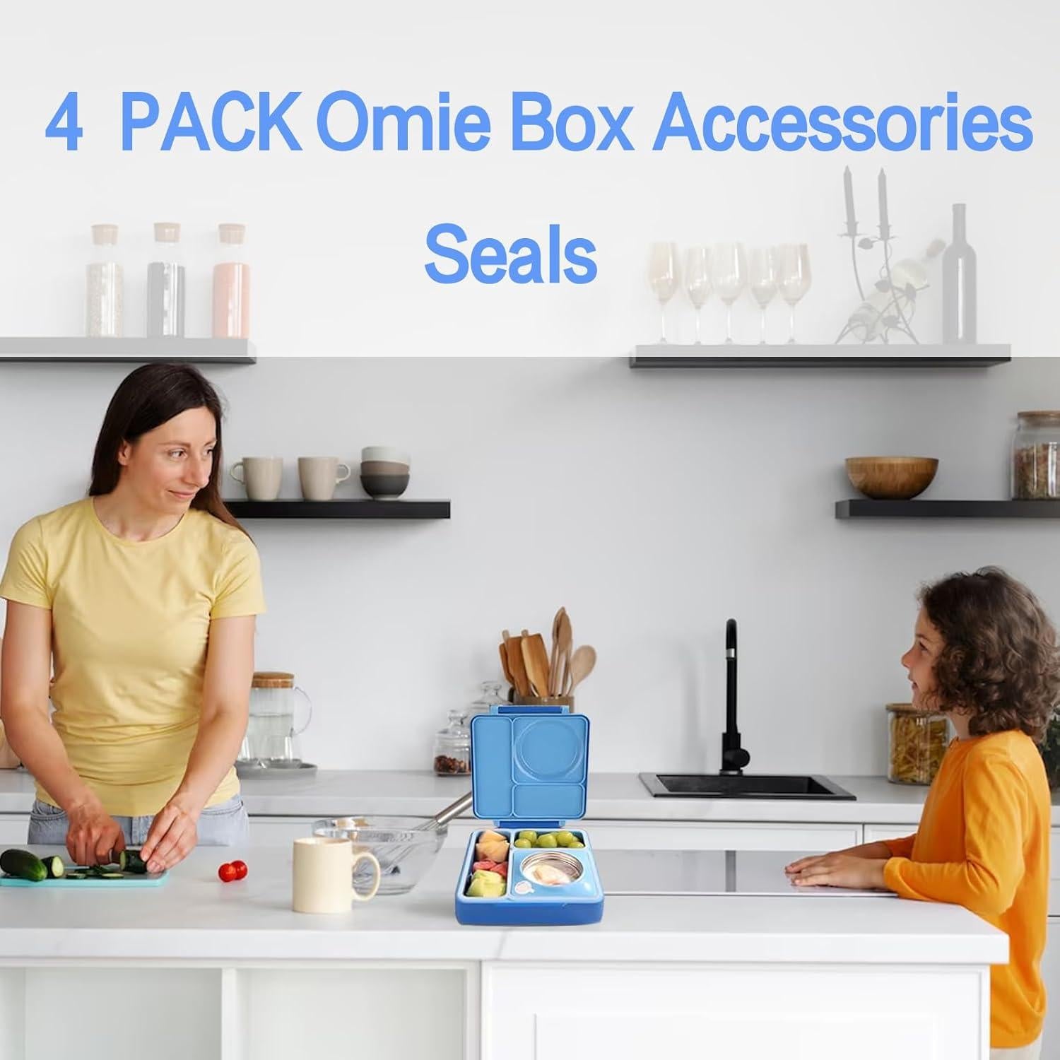 Juntas de Sello de Silicona Joinshow para OmieBox - 4 Piezas