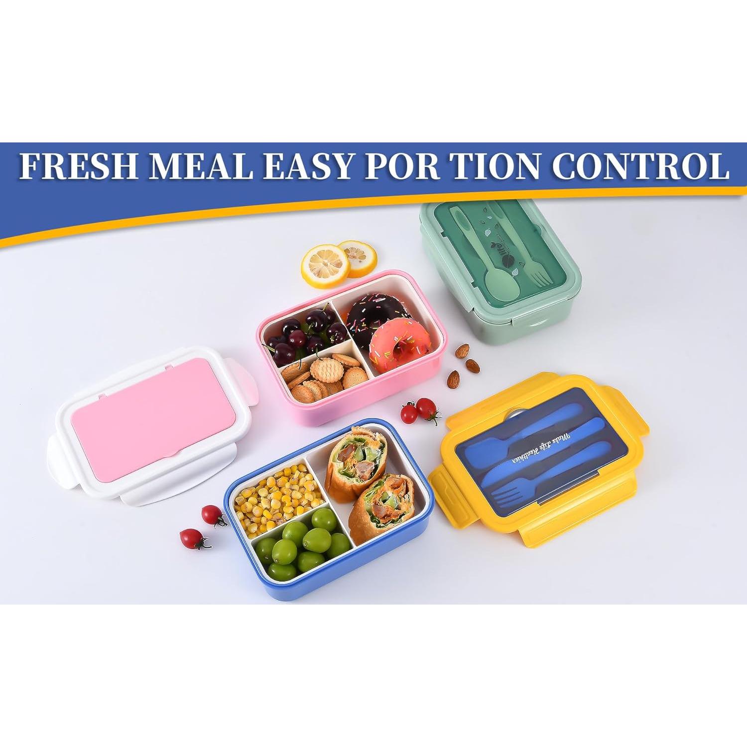 Contenedor de Almuerzo Bento UPTRUST Verde 1400ml A Prueba de Fugas