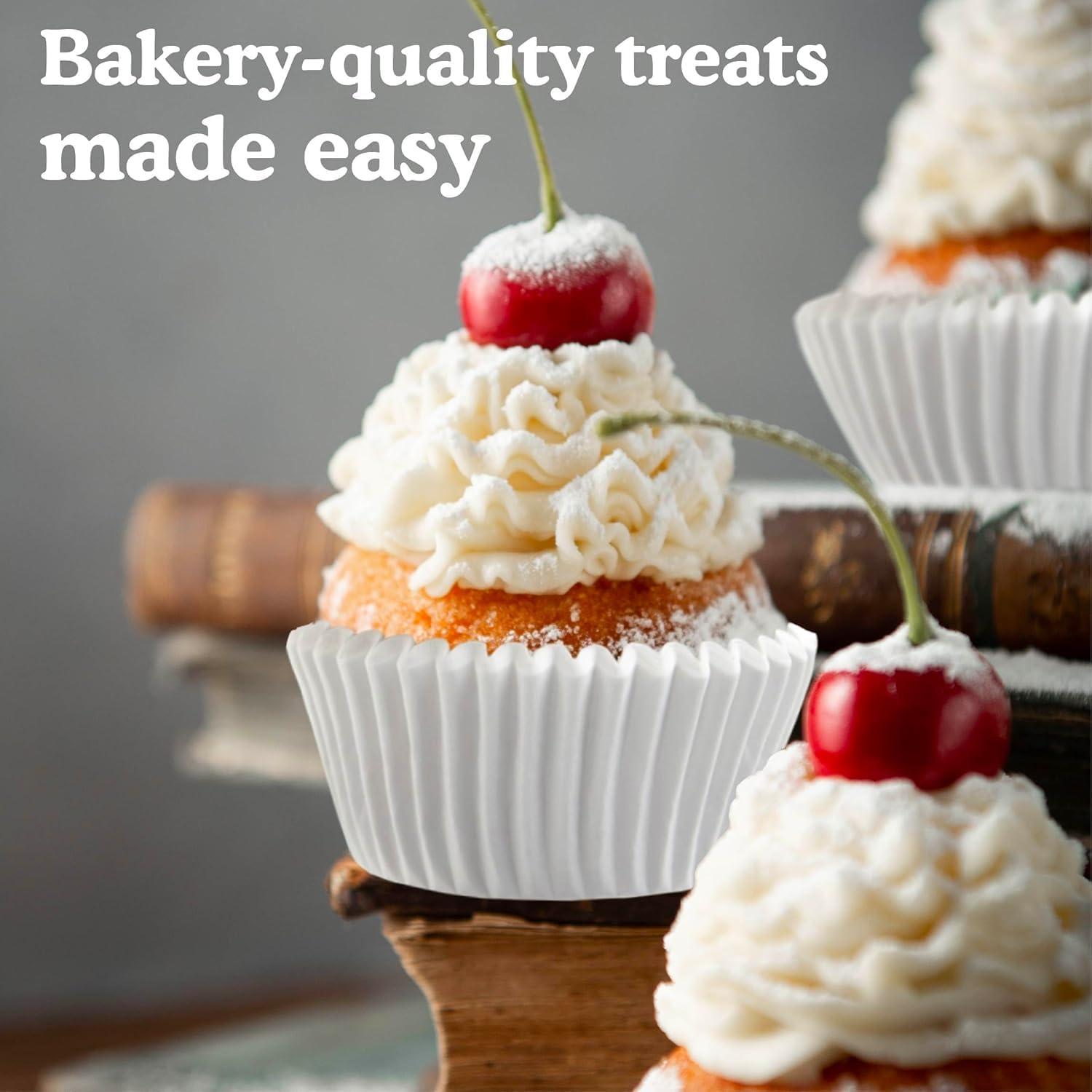 Cápsulas para Hornear Regency Wraps Jumbo 100 Unidades Blancas