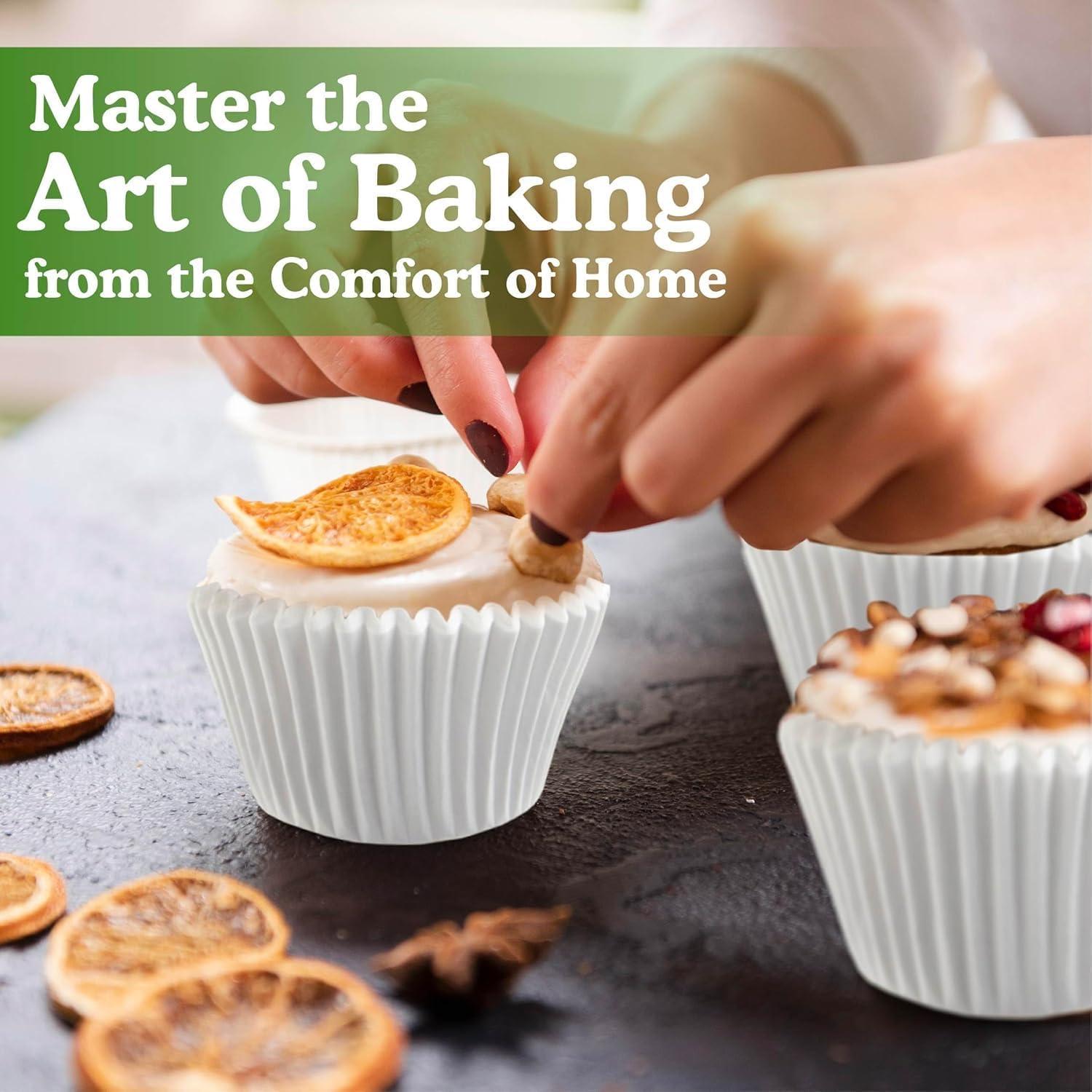 Cápsulas para Hornear Regency Wraps Jumbo 100 Unidades Blancas