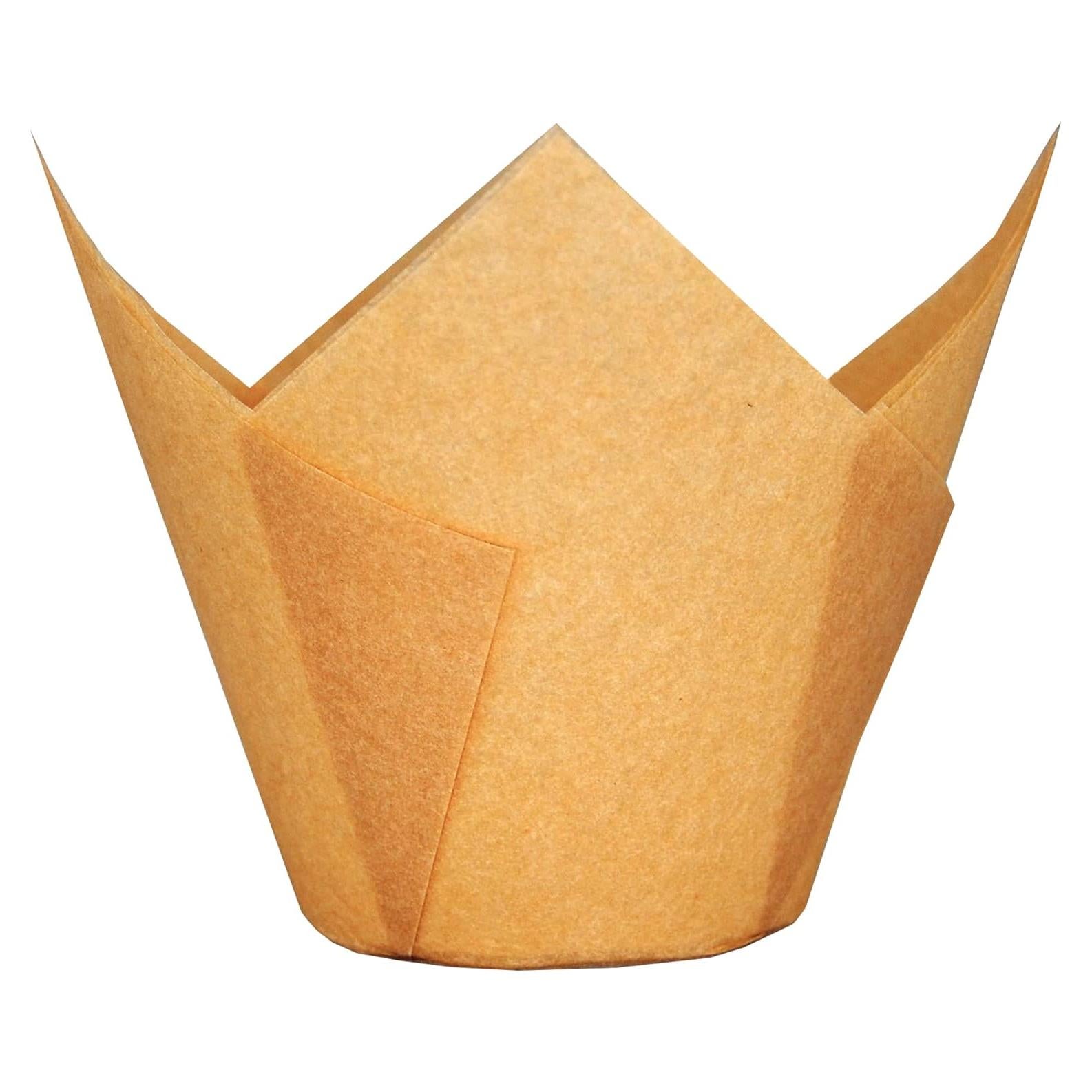 Tazas de papel para cupcakes Jumbo QLSmypkg 125 piezas