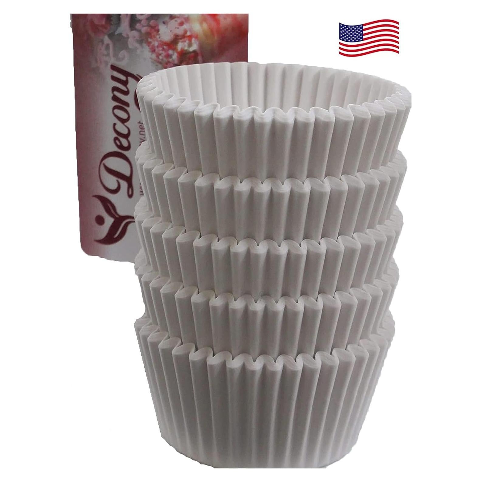 Forros para Cupcakes Decony 500 pcs Grado Alimenticio 5 cm