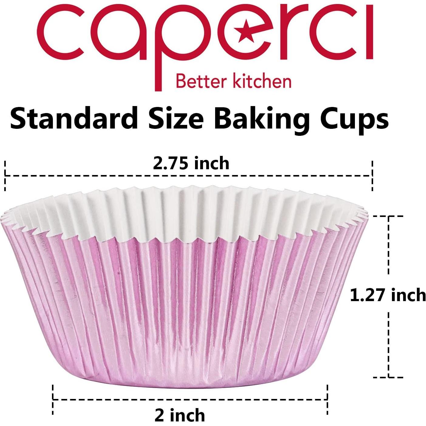 Forros de Cupcake Caperci Orquidea Púrpura 150 Unidades