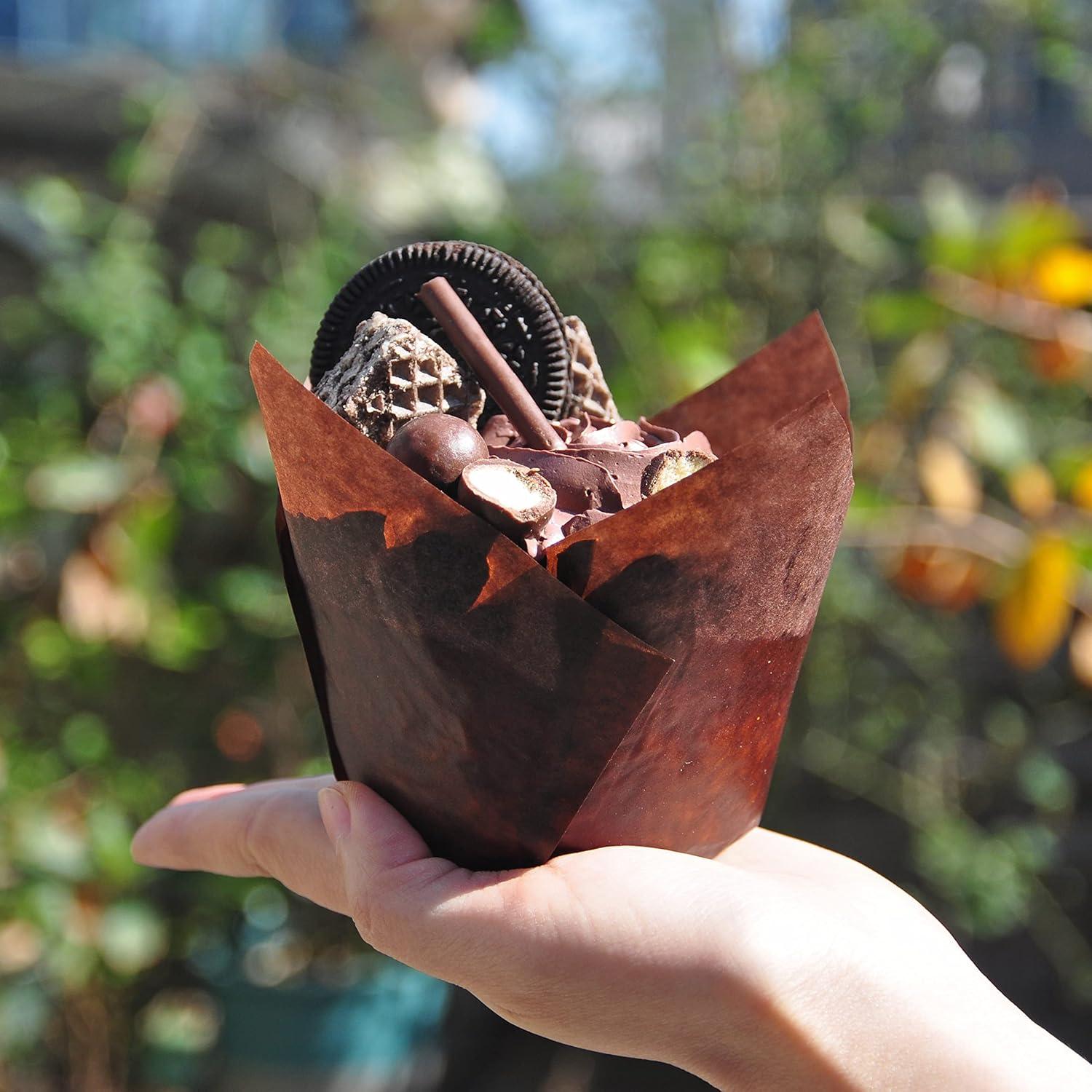 Tazas para Hornear Tulipán MyBakning Extra Grande 130 Piezas