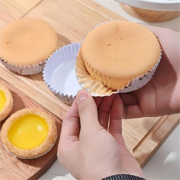 Forros de Cupcake Jumbo Youeon 600 Pcs 8.9 cm Antiadherentes