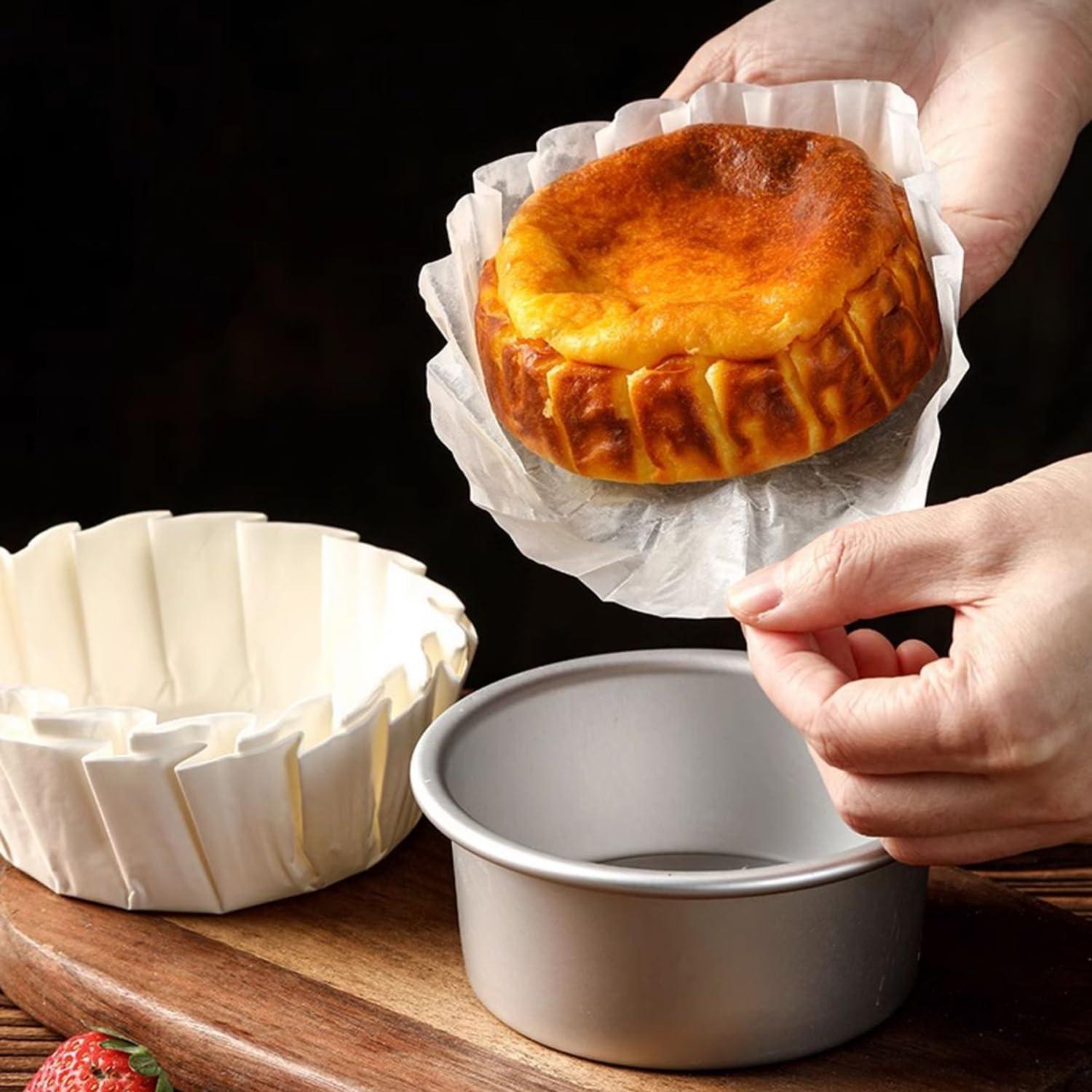 100 Forros de Papel Parchment Desechables YJLMTCF 10.16 cm