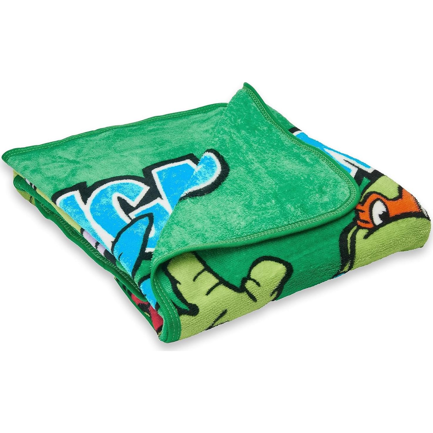 Manta Micro Raschel Tortugas Ninja Northwest 117 x 152 cm