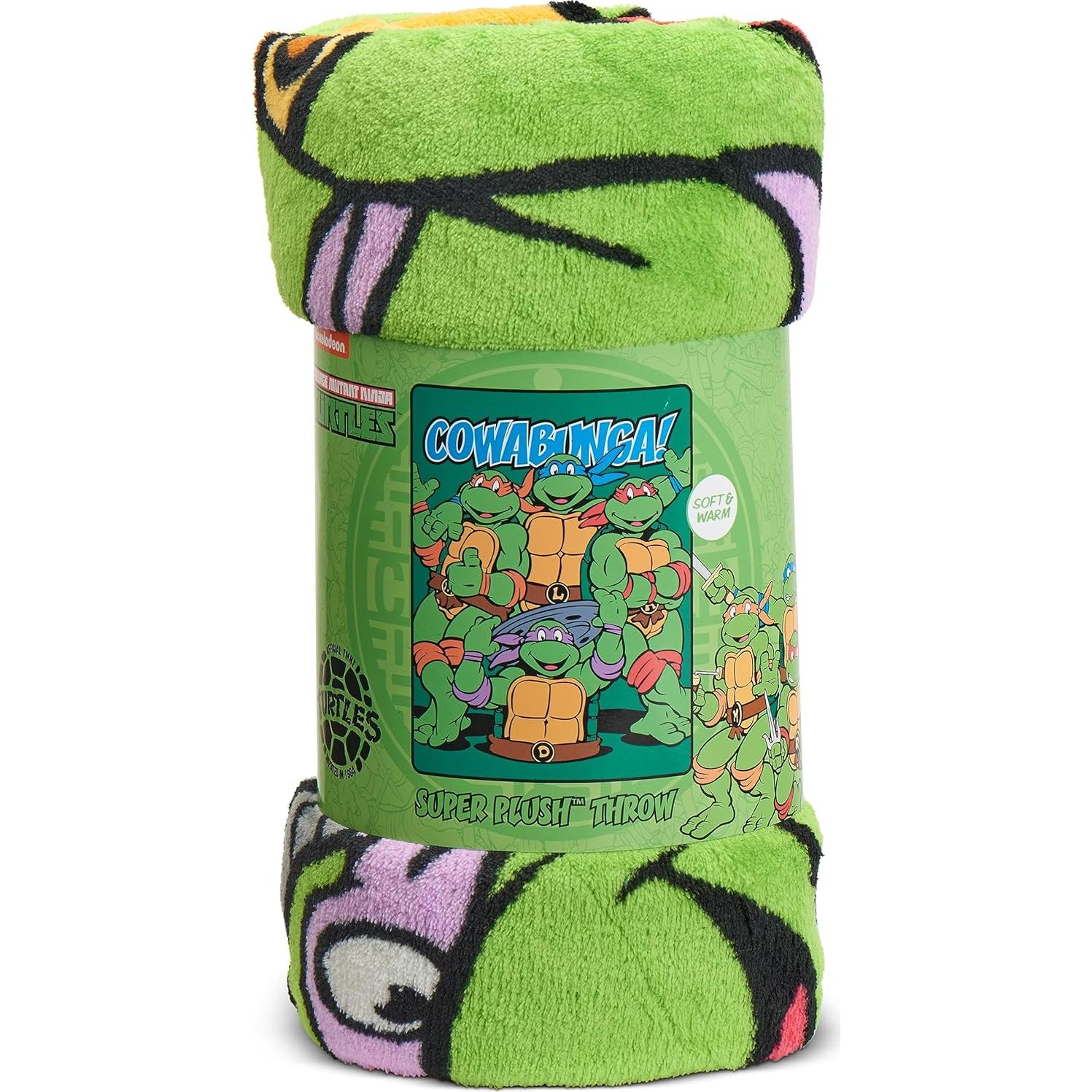 Manta Micro Raschel Tortugas Ninja Northwest 117 x 152 cm