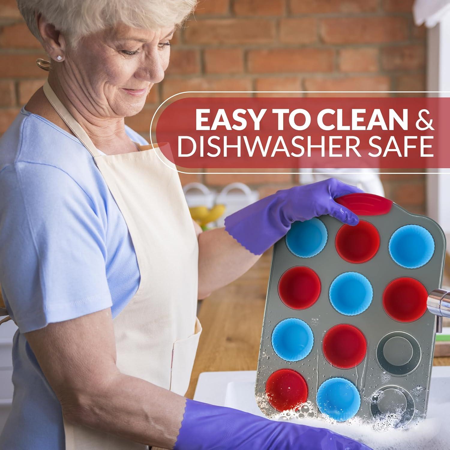 Sartén para Mini Muffins Boxiki 12 Tazas Acero Antiadherente