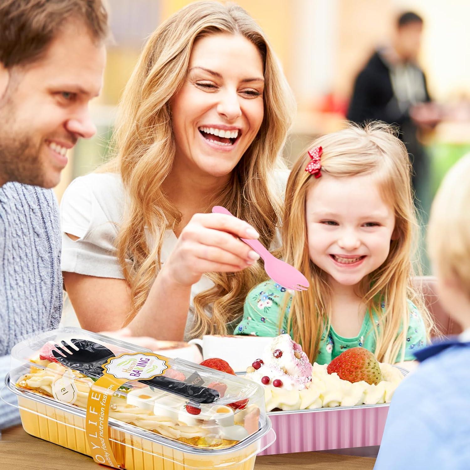 30 Moldes Rectangulares Desechables ZOXILEN 200ml Dorados