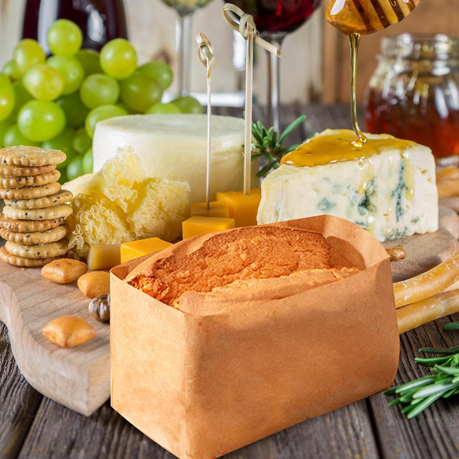 Forros de Pan Desechables Kichvoe 50pcs 19x13.5cm Antiadherentes