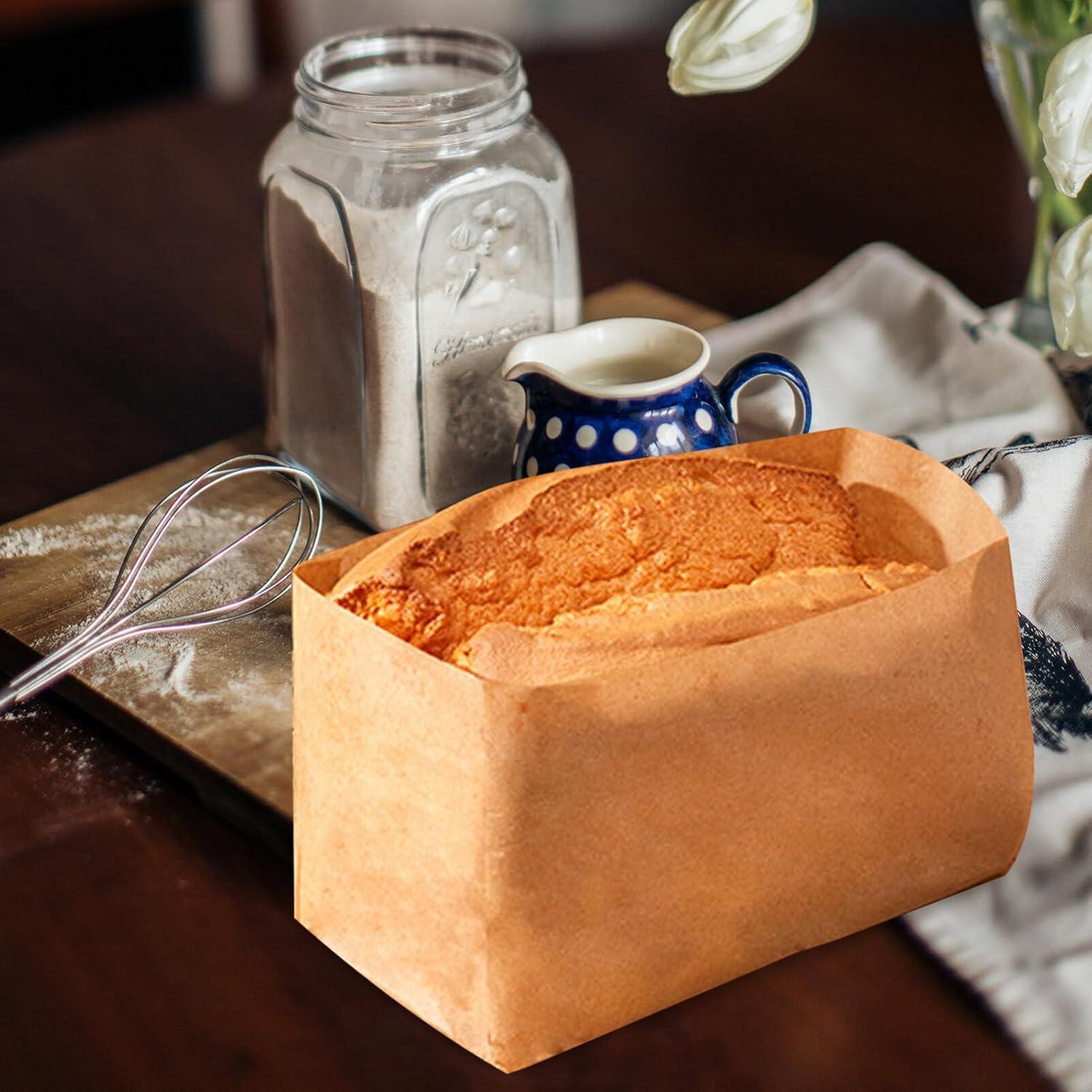 Forros de Pan Desechables Kichvoe 50pcs 19x13.5cm Antiadherentes